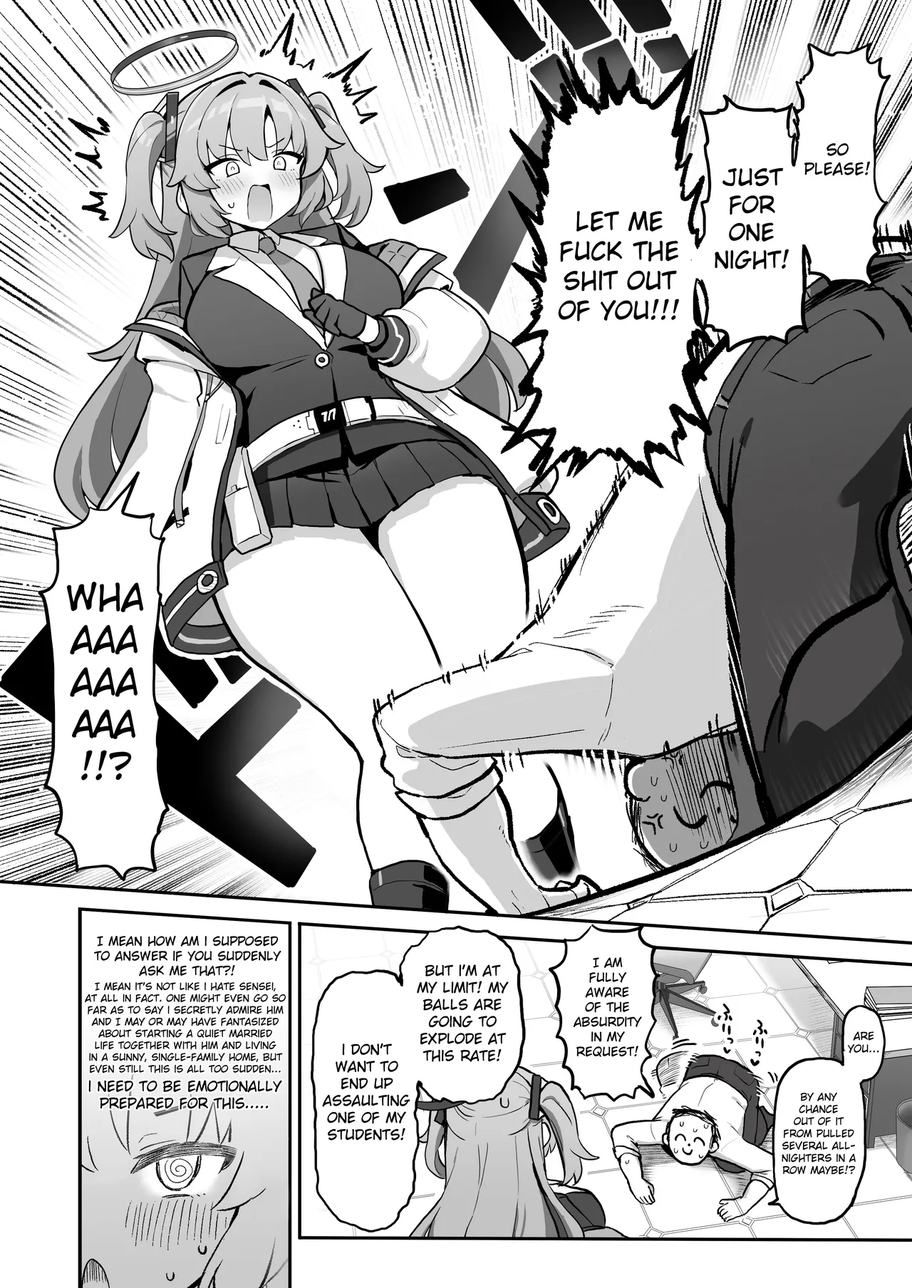 plump Seminar ~ instant dick &amp; ball-draining breeding routine~ page 4 full