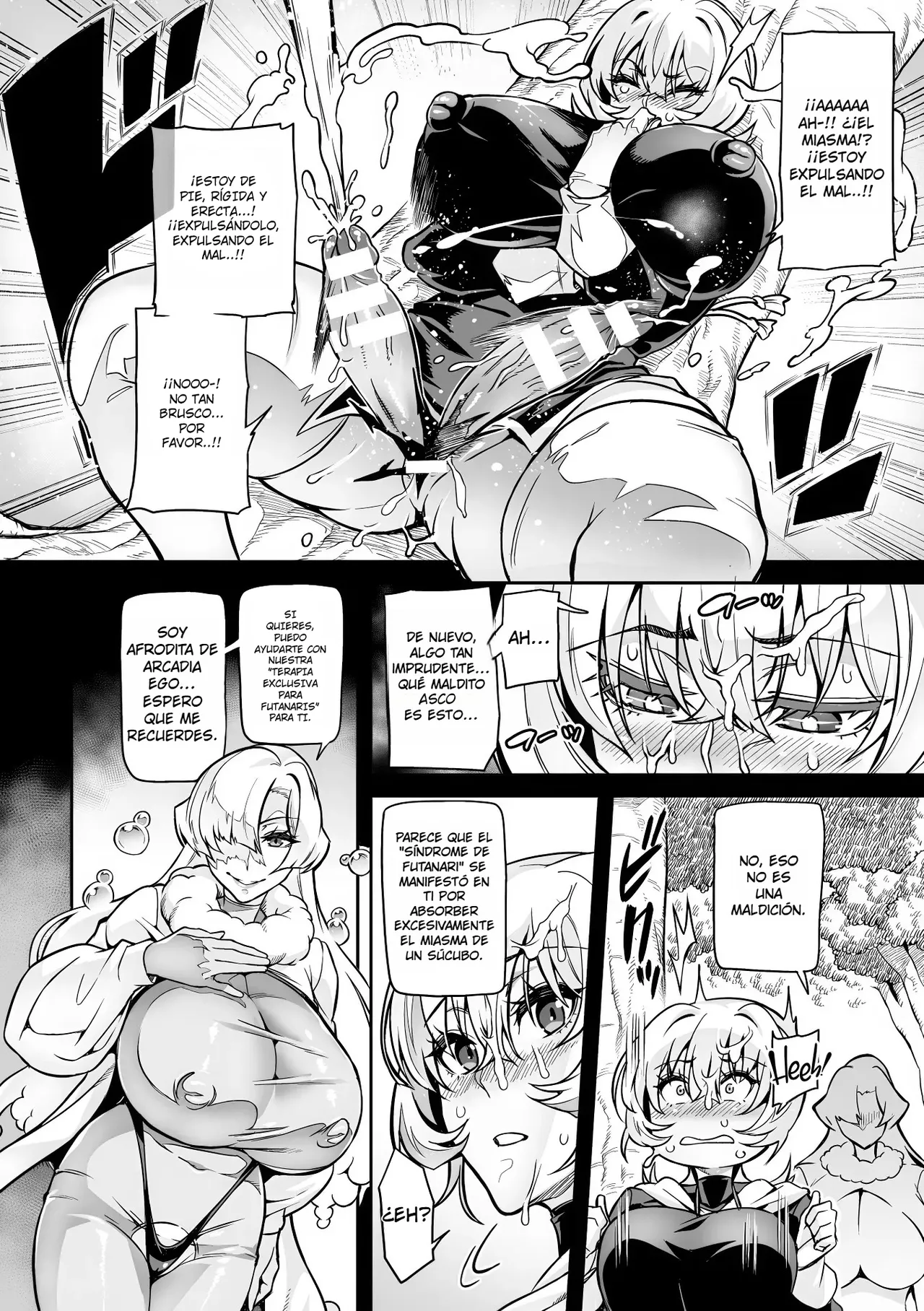 Youkoso! Inma Shoukan Arcadia Ego Ch. 1-2｜¡Bienvenidos a Arcadia Ego, El Burdél de Súcubos! Cap. 1-2 page 10 full