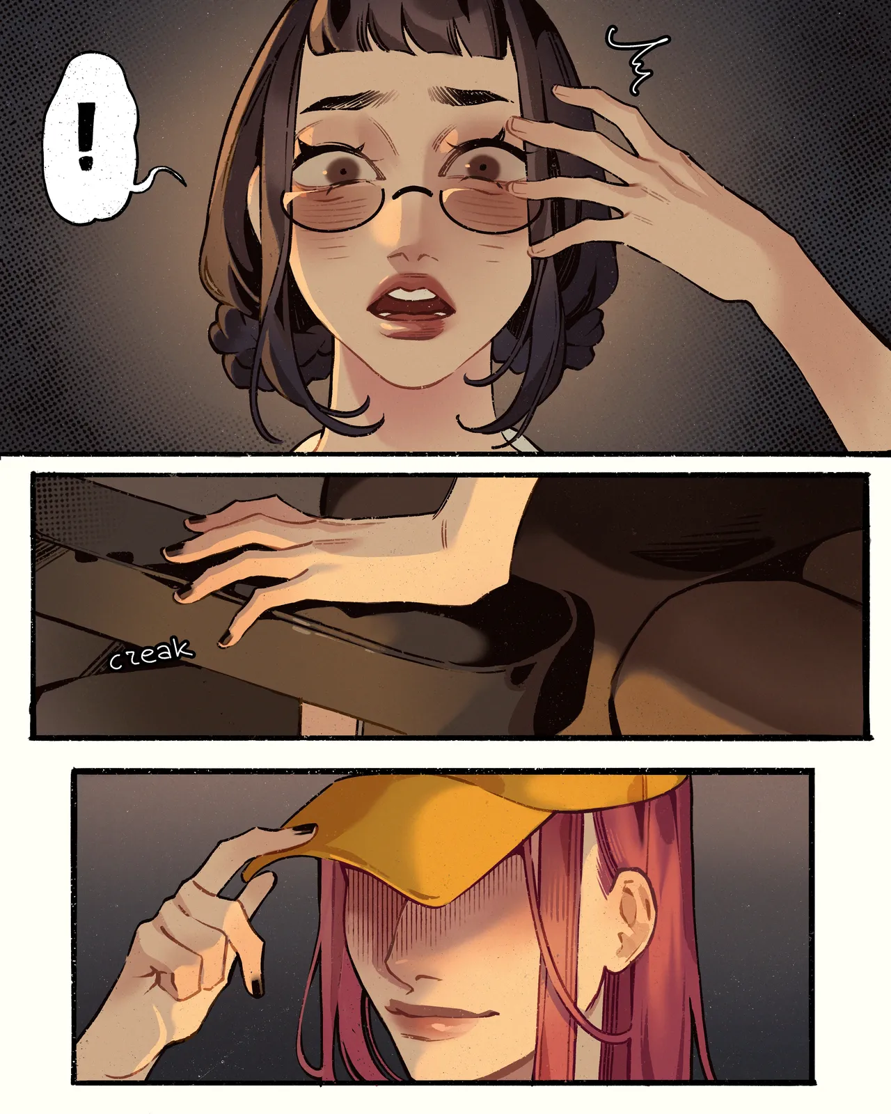 Zoemira Office AU Comic page 9 full