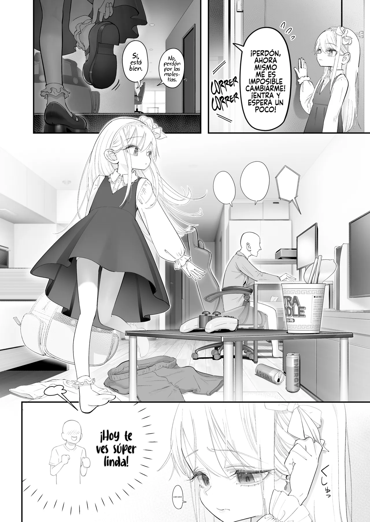 Tenshi ga Ie ni Tomari ni Kita . page 4 full