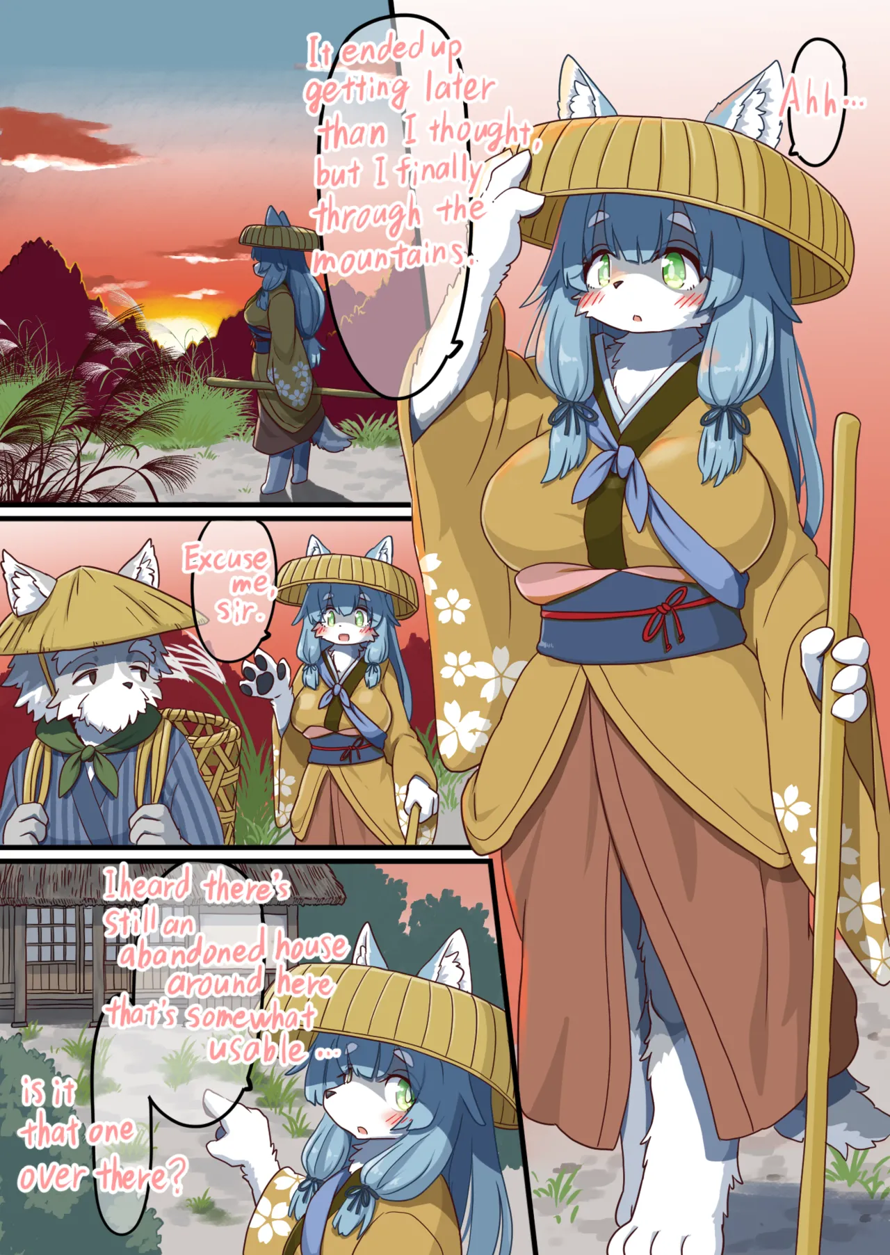 Zashiki-Warashi Being Used as Toys by a Traveler page 3 full