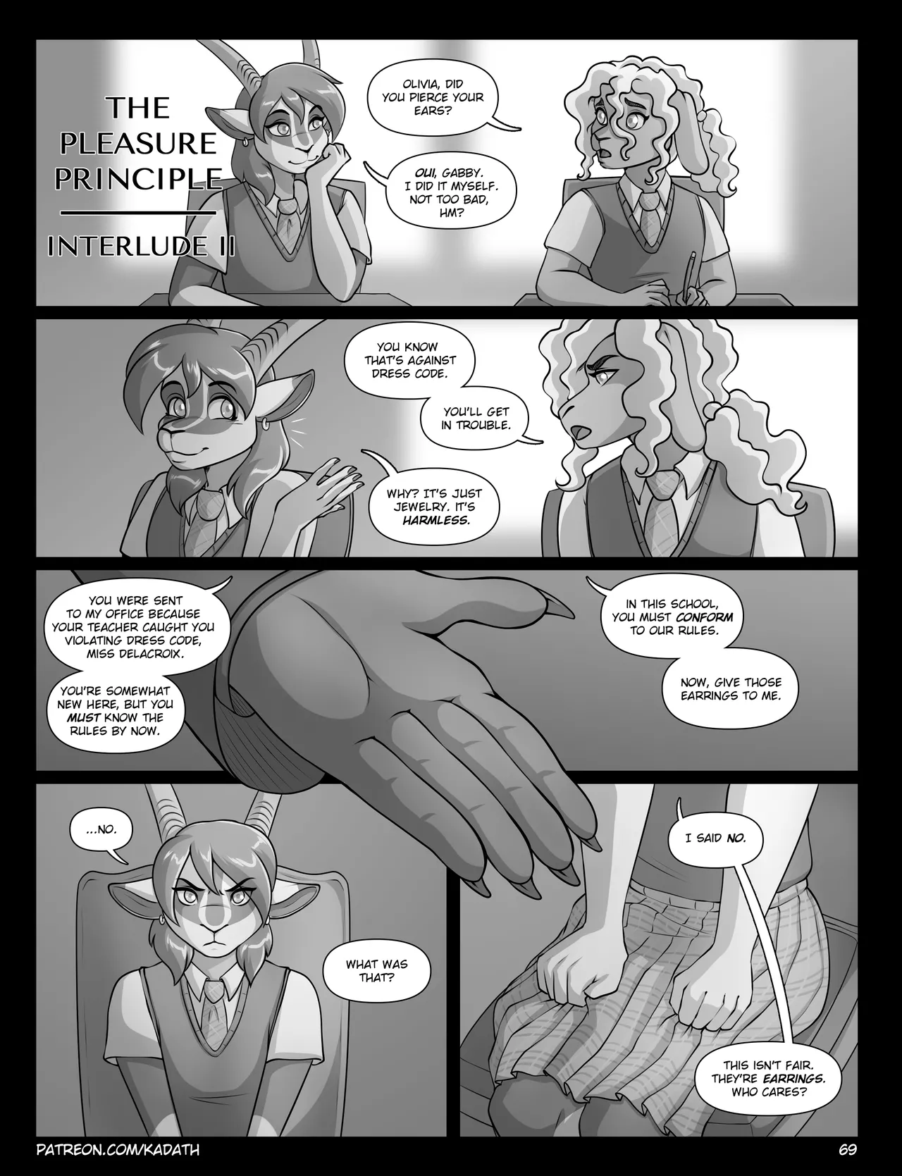 The Pleasure Principle: Interlude 2 page 1 full