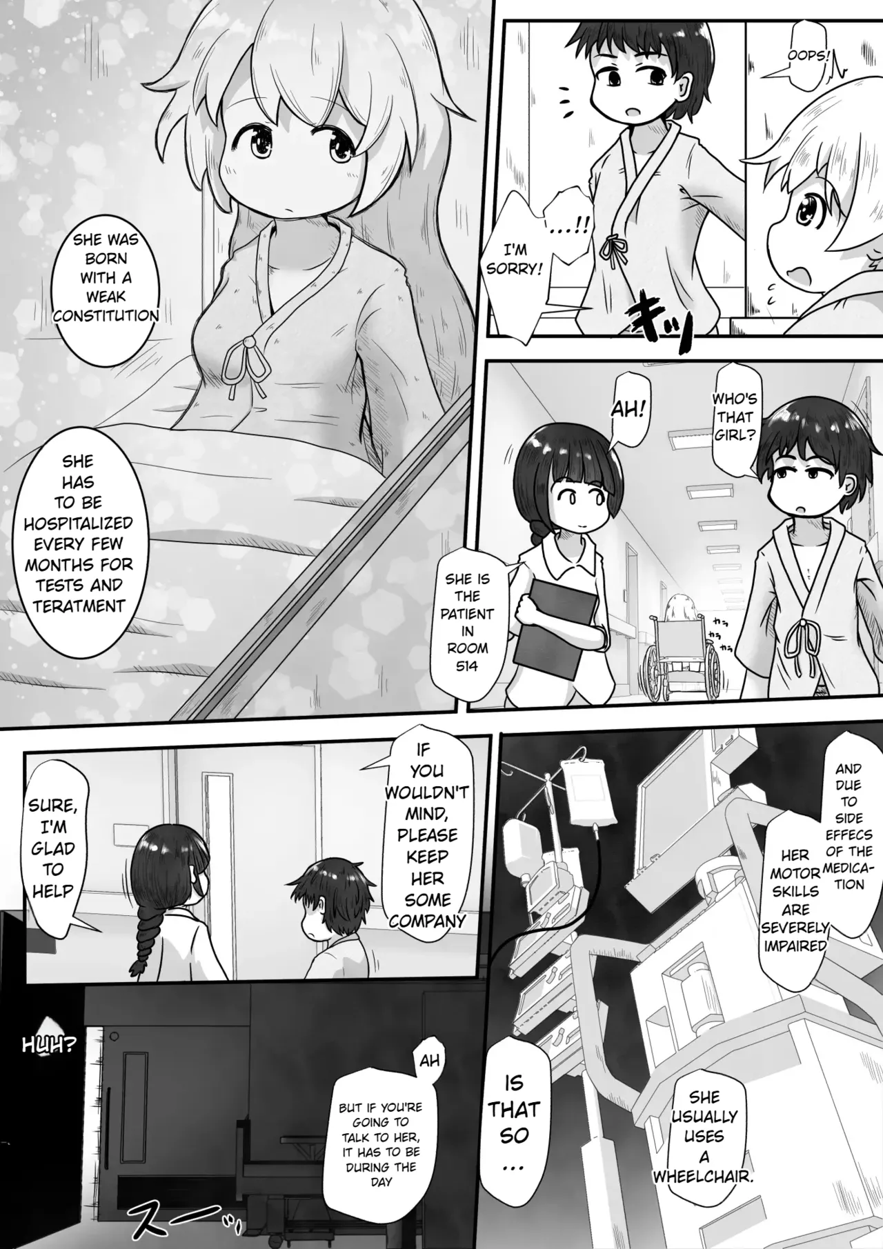 A story about sneaking into a sickly girl's hospital room every night  and creampieing her without consent page 3 full
