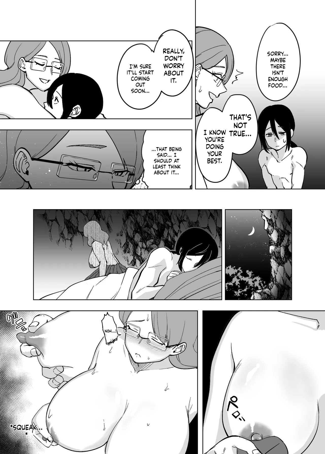 Mama to Musuko ga Mujintou de Love Love Sex suru Hanashi 2 | A Story of a Mom and Her Son's Lovemaking on a Uninhabited Island 2 page 6 full