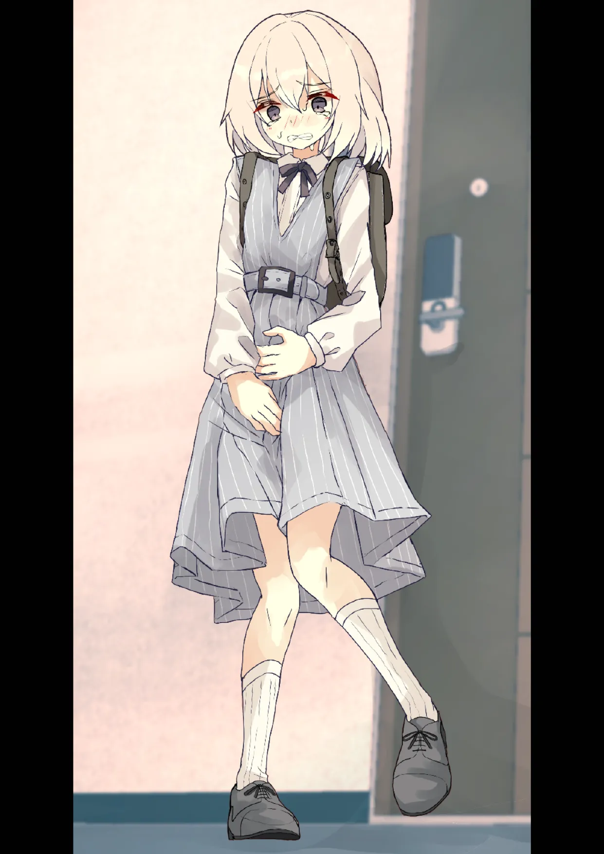 onnnanoko no oshikko omorashi irasuto-shuu 4! page 3 full
