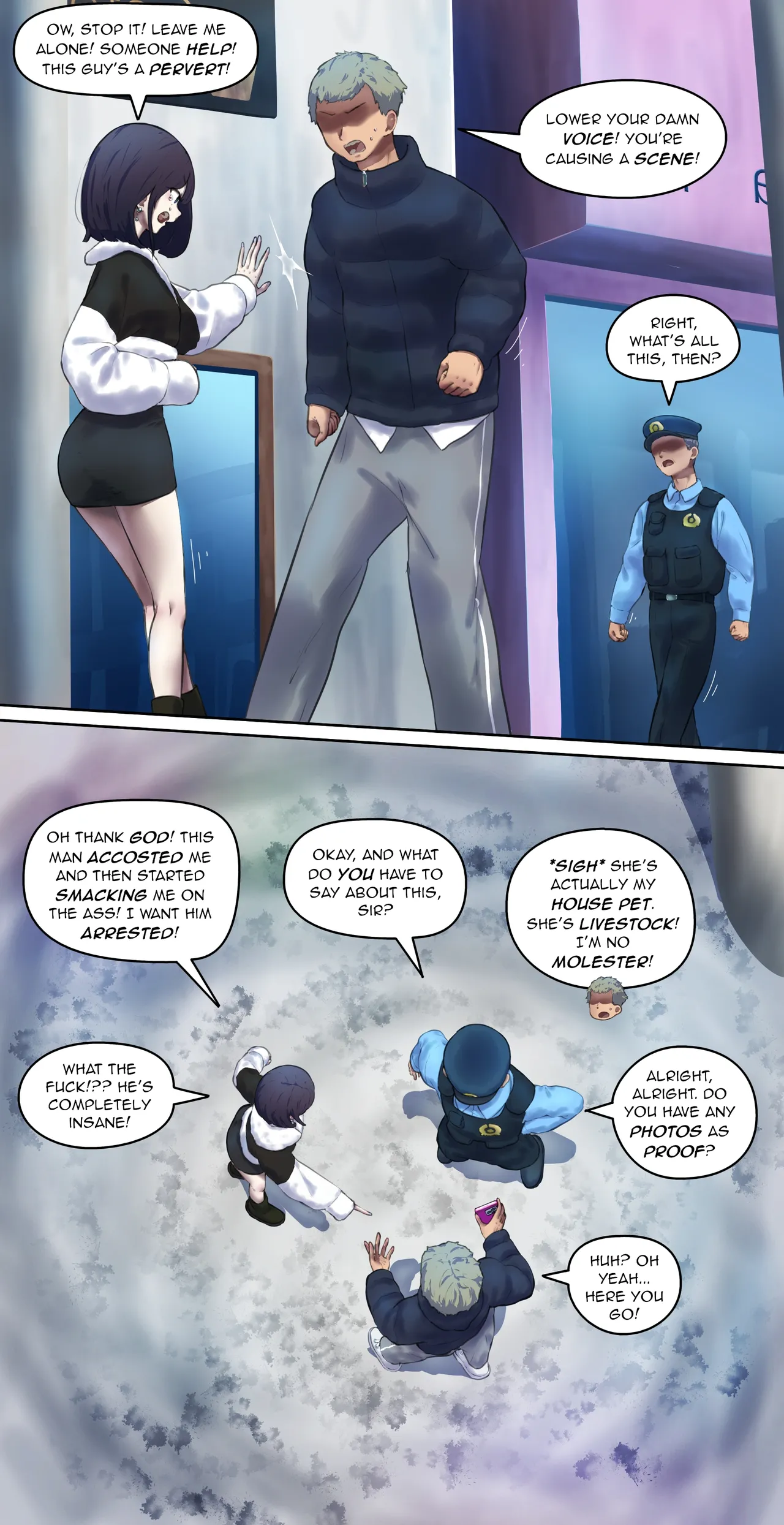 Pet Human Livestock Escape Mission【Translated by kochakaden】 page 4 full