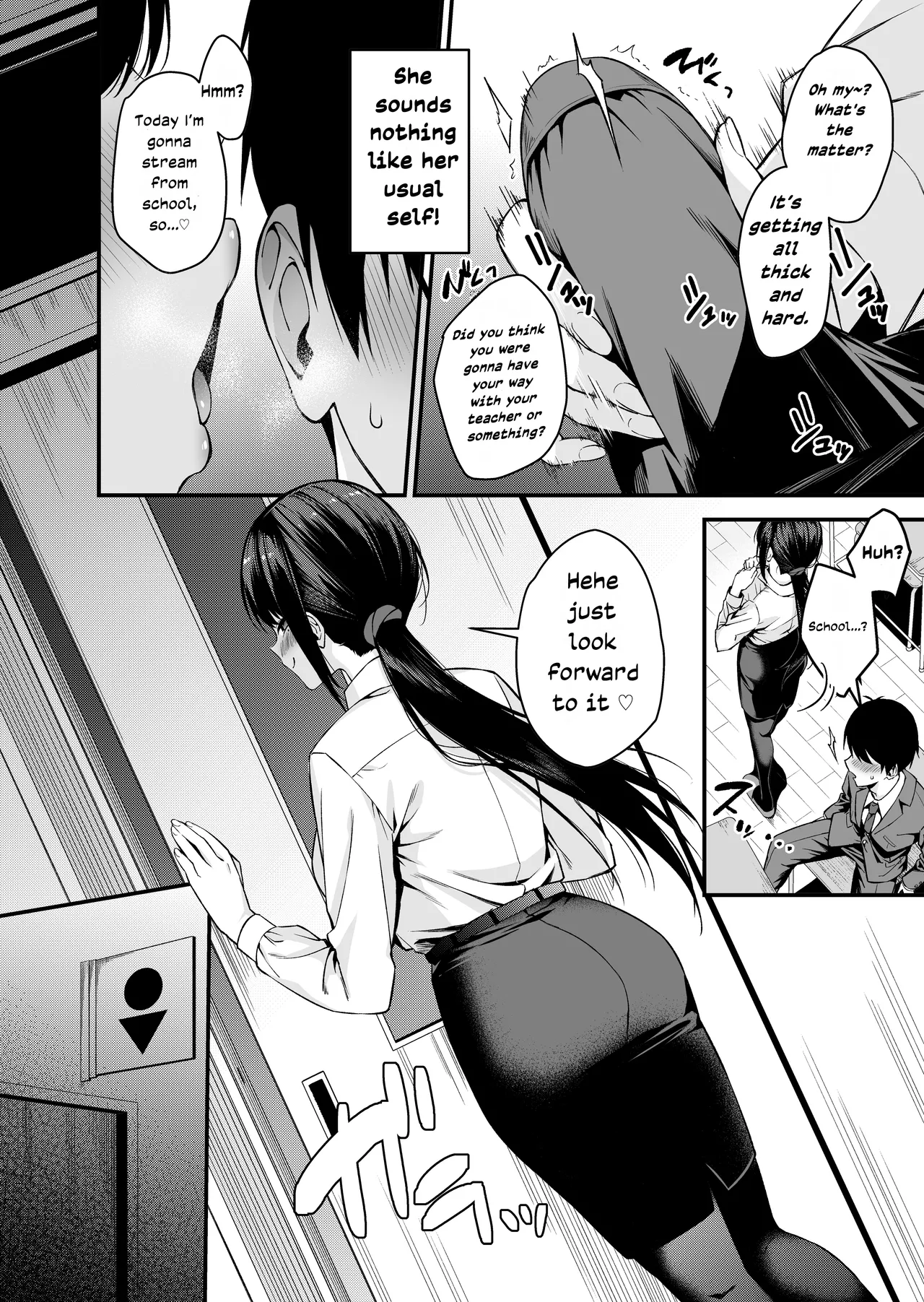 My Teacher is the Girl Behind the Slutty Lewd Streamer ~My 23-Year-Old Homeroom Teacher Plays With Her Inverted Nipples and Cums Over and Over in Her Anime Girl Voice page 9 full