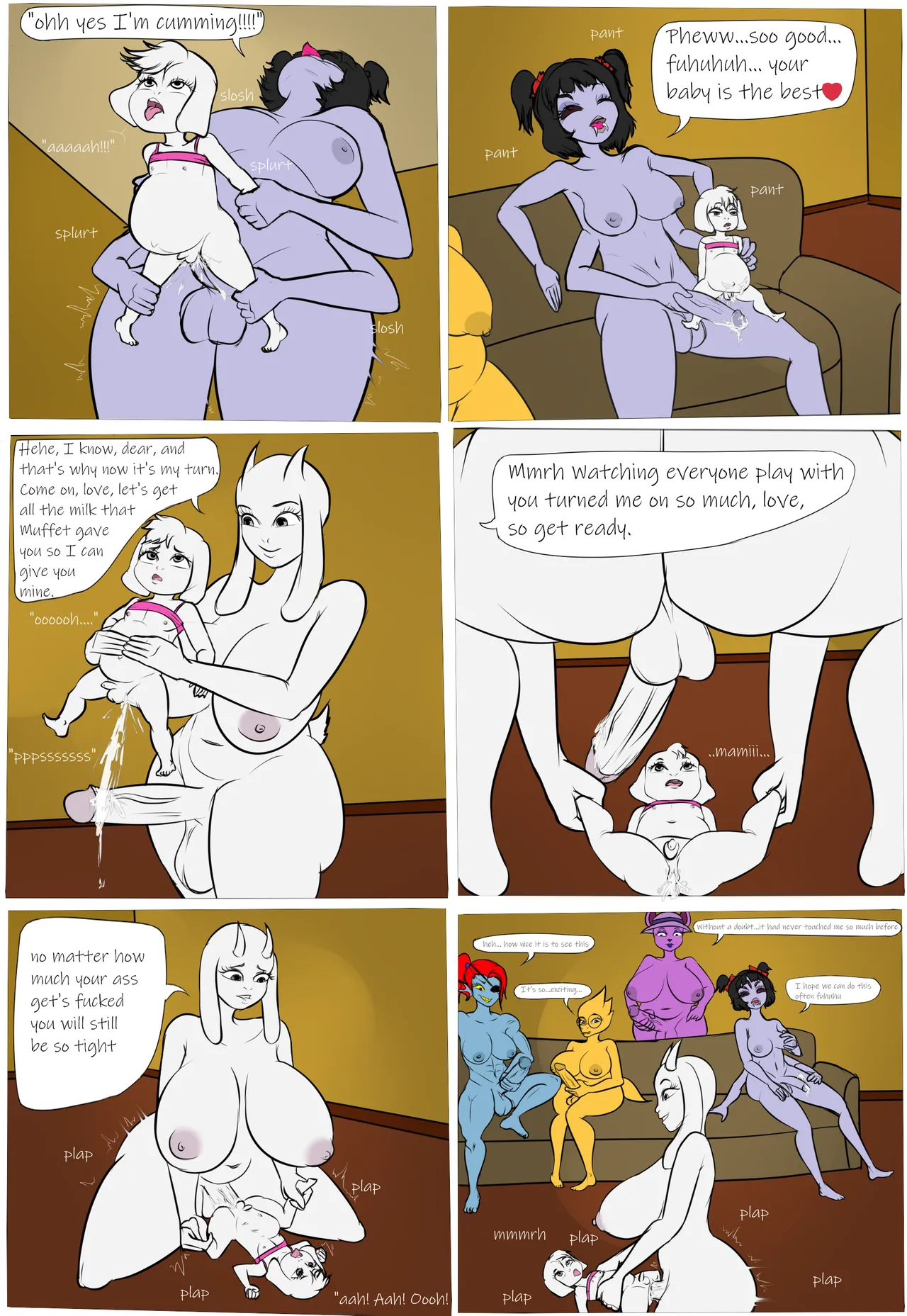 Mommy's Big Orgy page 7 full