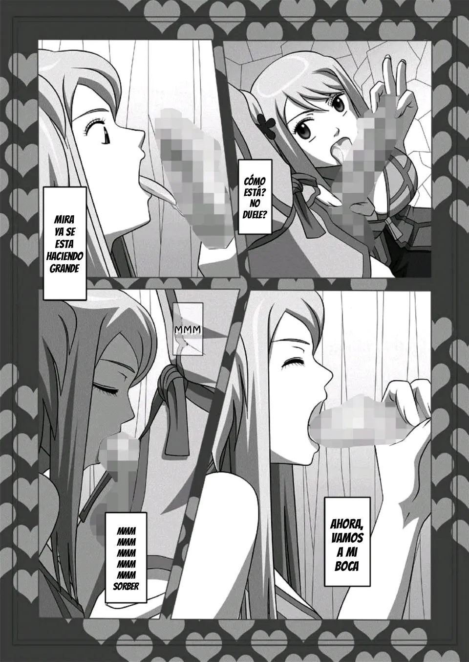 Okuchi no Ehon Vol. 36 Sweethole -Lucy Lucy-｜Una mamada de Lucy y ¿de Lucy？ page 10 full