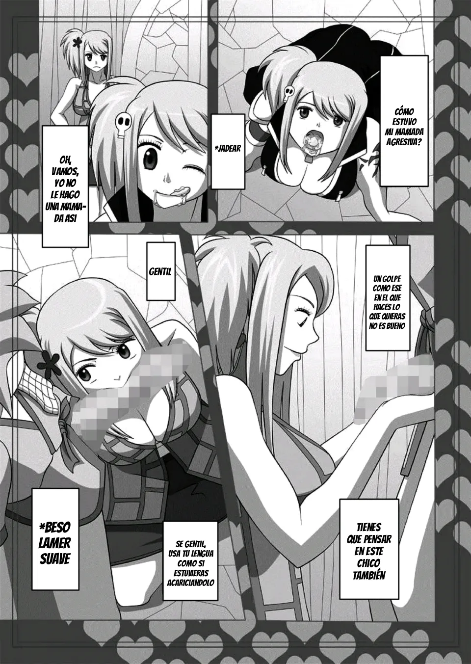 Okuchi no Ehon Vol. 36 Sweethole -Lucy Lucy-｜Una mamada de Lucy y ¿de Lucy？ page 9 full