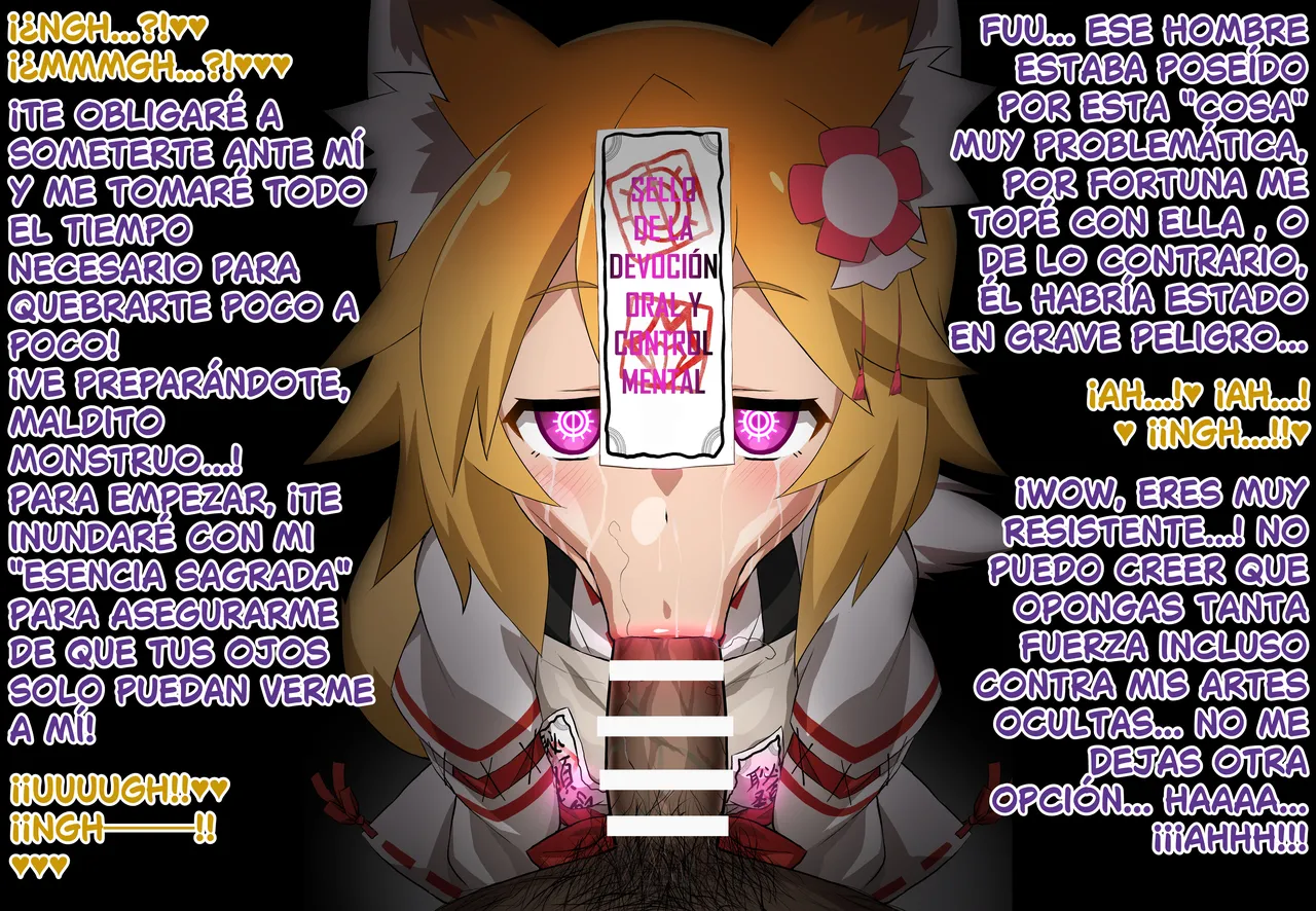 Senko-san sennou hyottoko fera |  Lavado de cerebro de Senko-san: Felación con cara de Hyottoko page 2 full