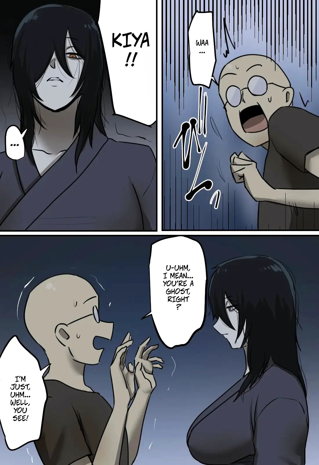 What Kind of Panties Do Ghosts Wear -- Yuurei no Haiteru Panty ga Shiritakute page 9 full