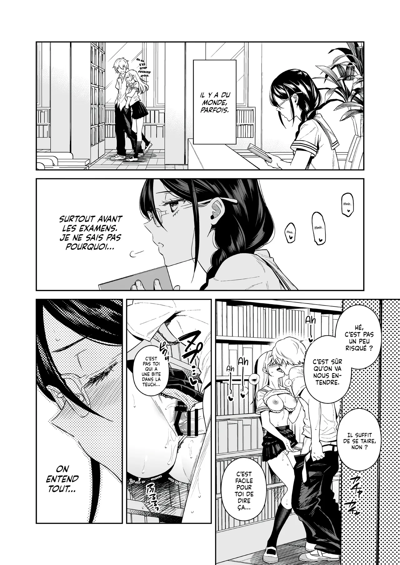 Toshoshitsu no Kedamono-tachi | Les Étudiants en rut de la Bibliothèque page 4 full