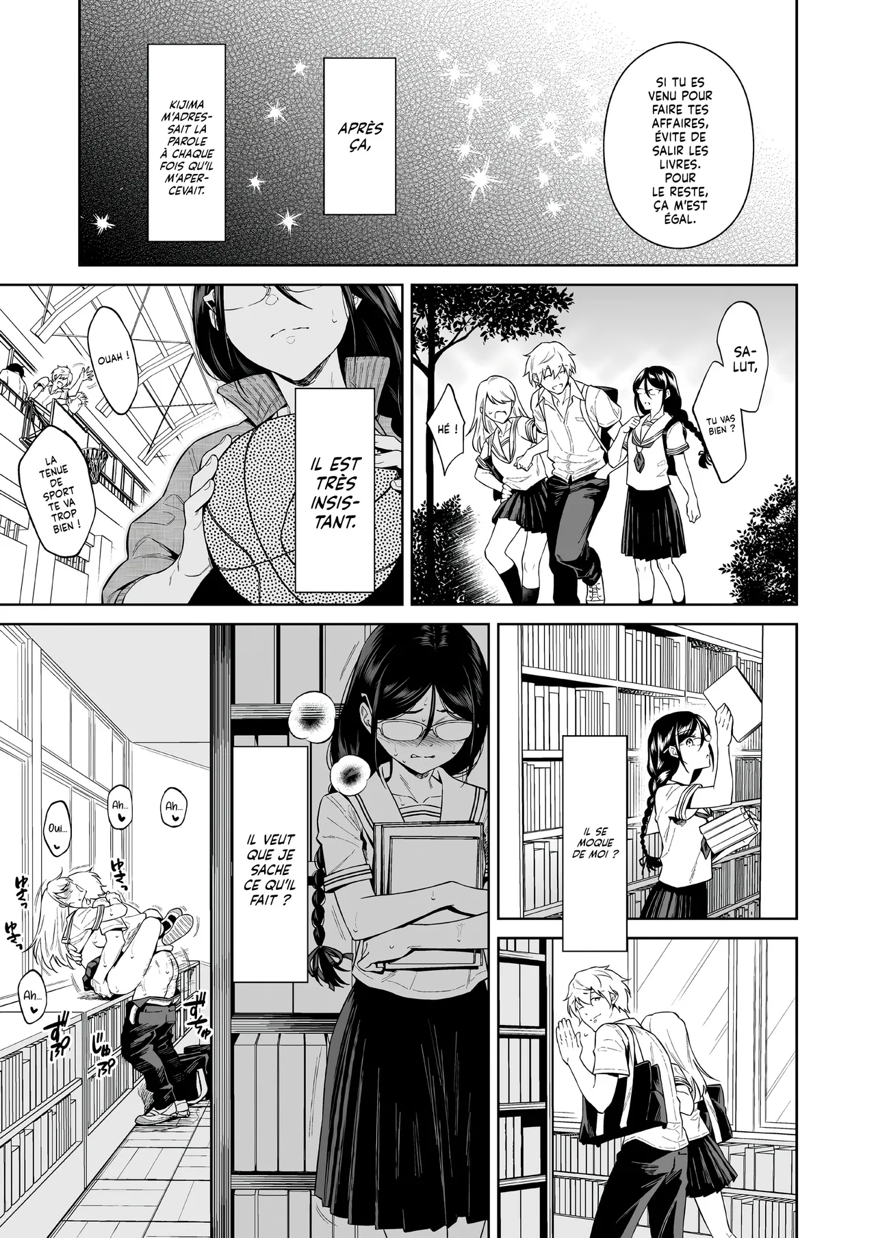 Toshoshitsu no Kedamono-tachi | Les Étudiants en rut de la Bibliothèque page 9 full