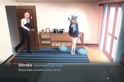 A Visit to Shiroko's Home