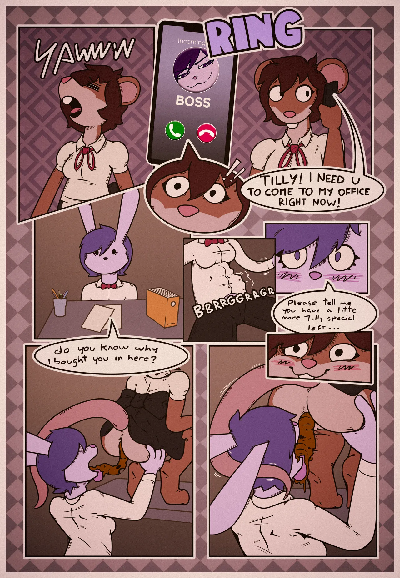Tilly's Adventures at Job page 3 full