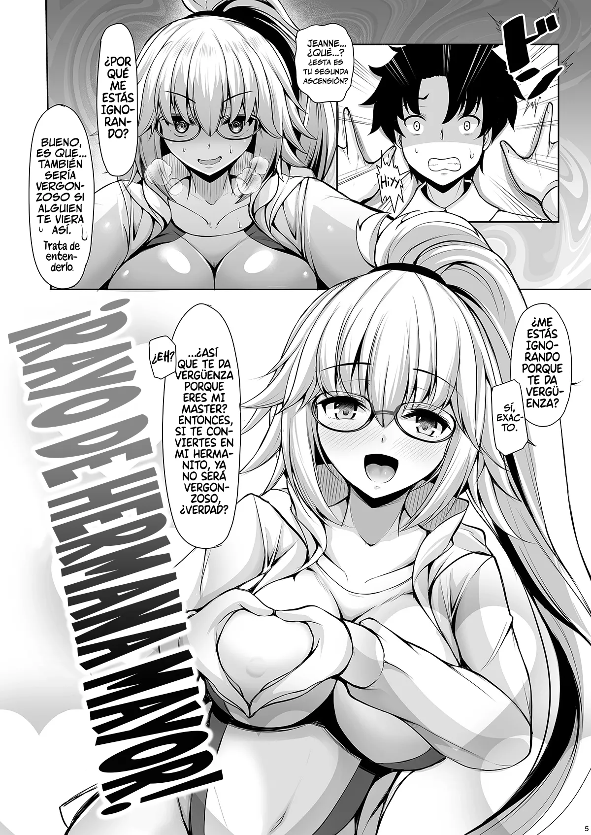 Jeanne Onee-chan ni wa Sakaraenai | A la hermana mayor Jeanne no te le puedes resistir page 4 full