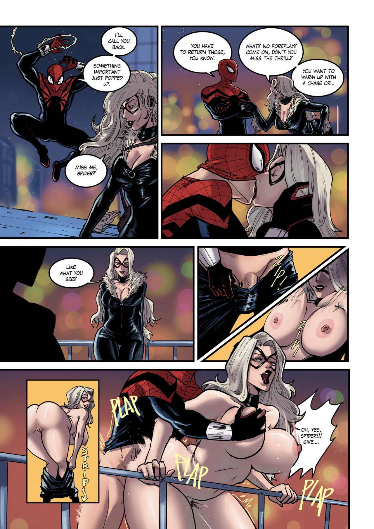Black Cat - Superior Spider Man Birth Of Octo-Pussy - Technology Swap- Possession Hub page 2 full