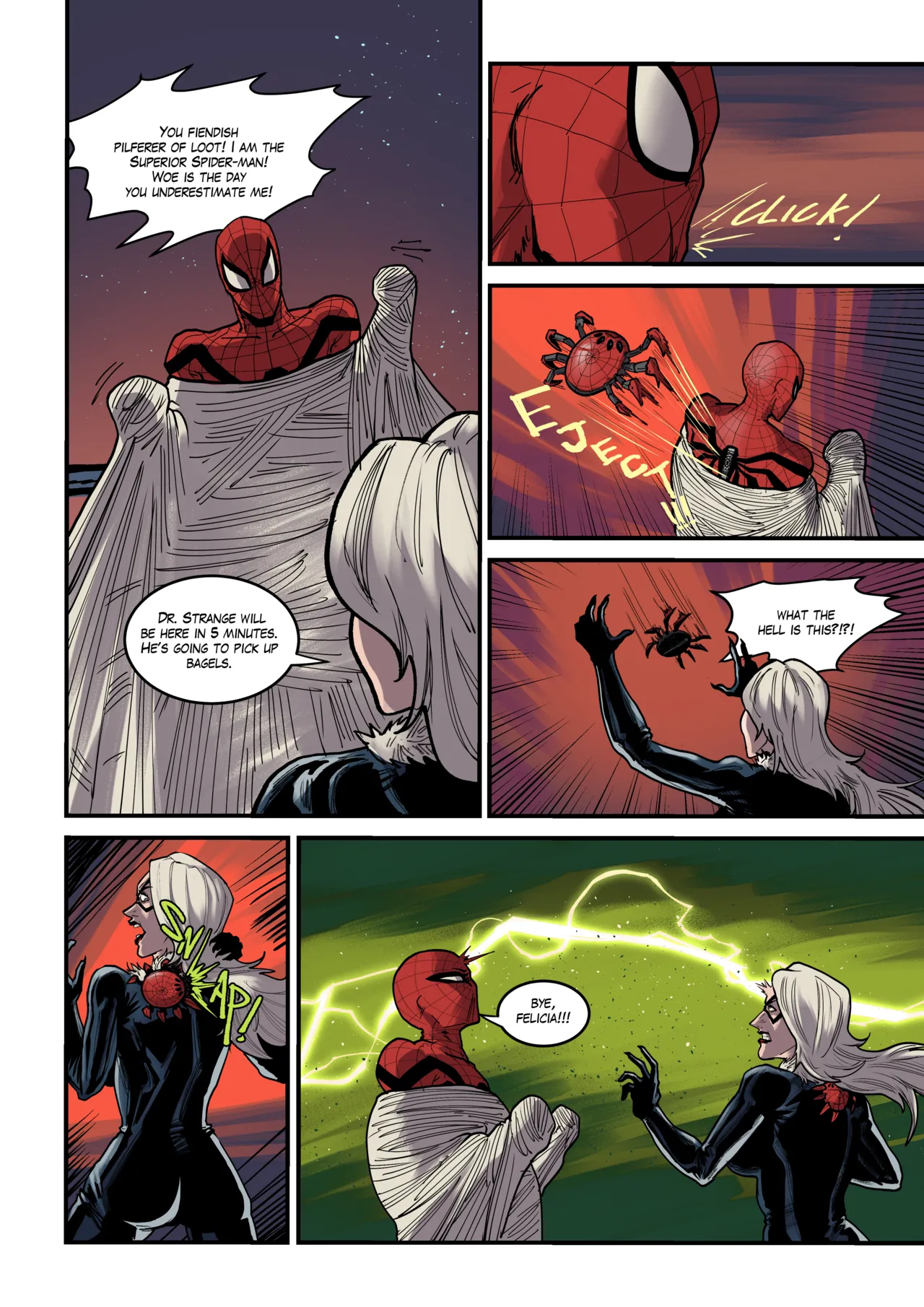 Black Cat - Superior Spider Man Birth Of Octo-Pussy - Technology Swap- Possession Hub page 5 full