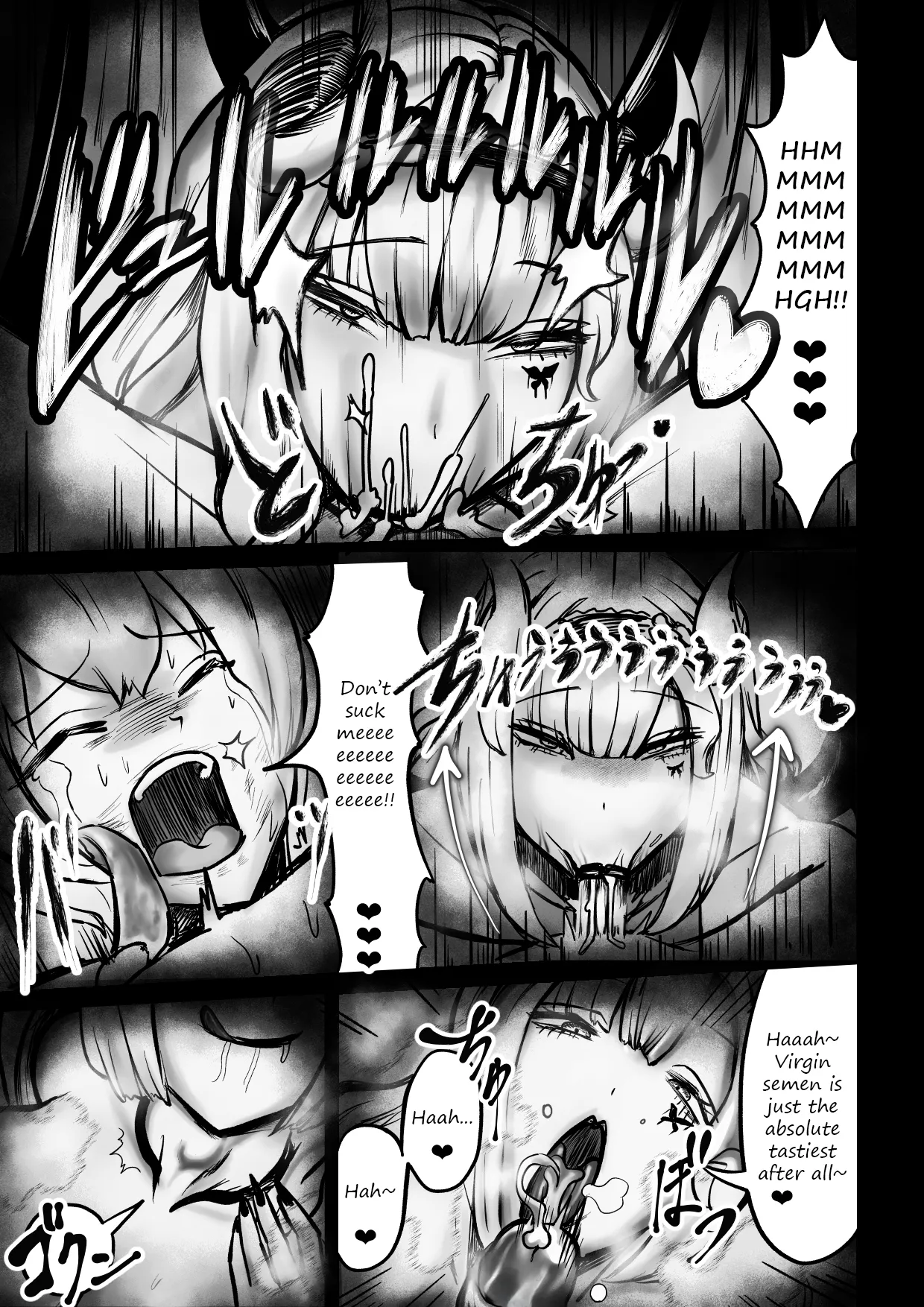 Succubus pin salon~ A story about a hero being captured and reduced to nothing more than a penis to be licked by succubi~ page 6 full
