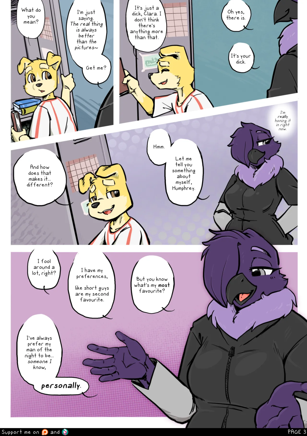 On Her Own: Part 1 page 3 full
