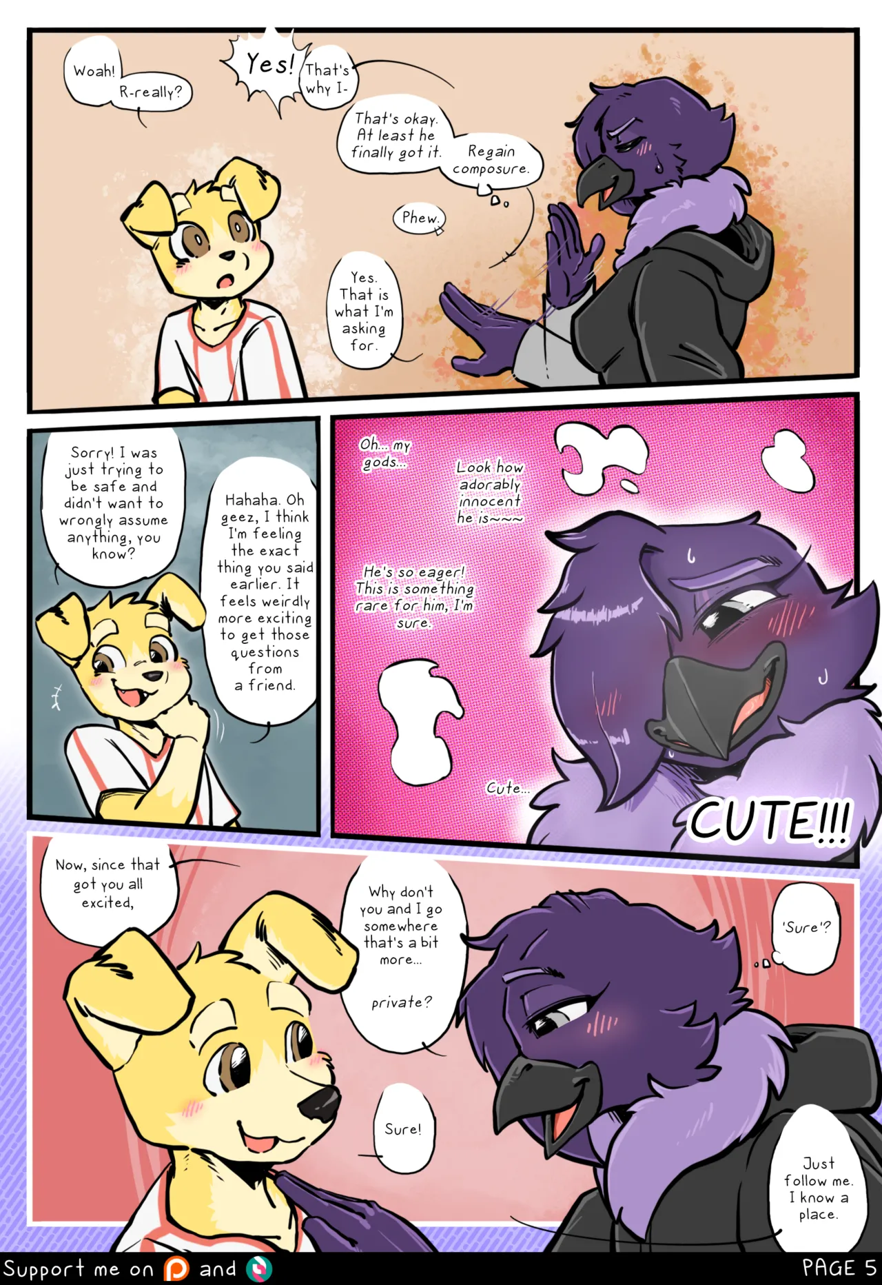 On Her Own: Part 1 page 5 full