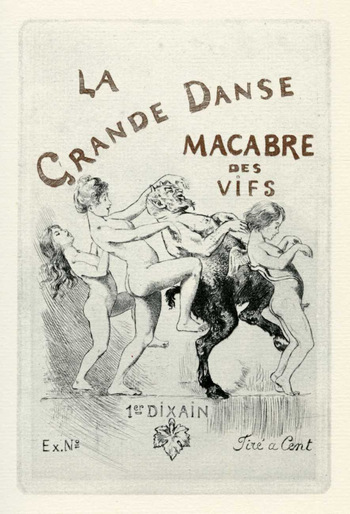 Martin van Maële - La grande danse macabre des vifs / La religieuse / La comtesse au fouet cover
