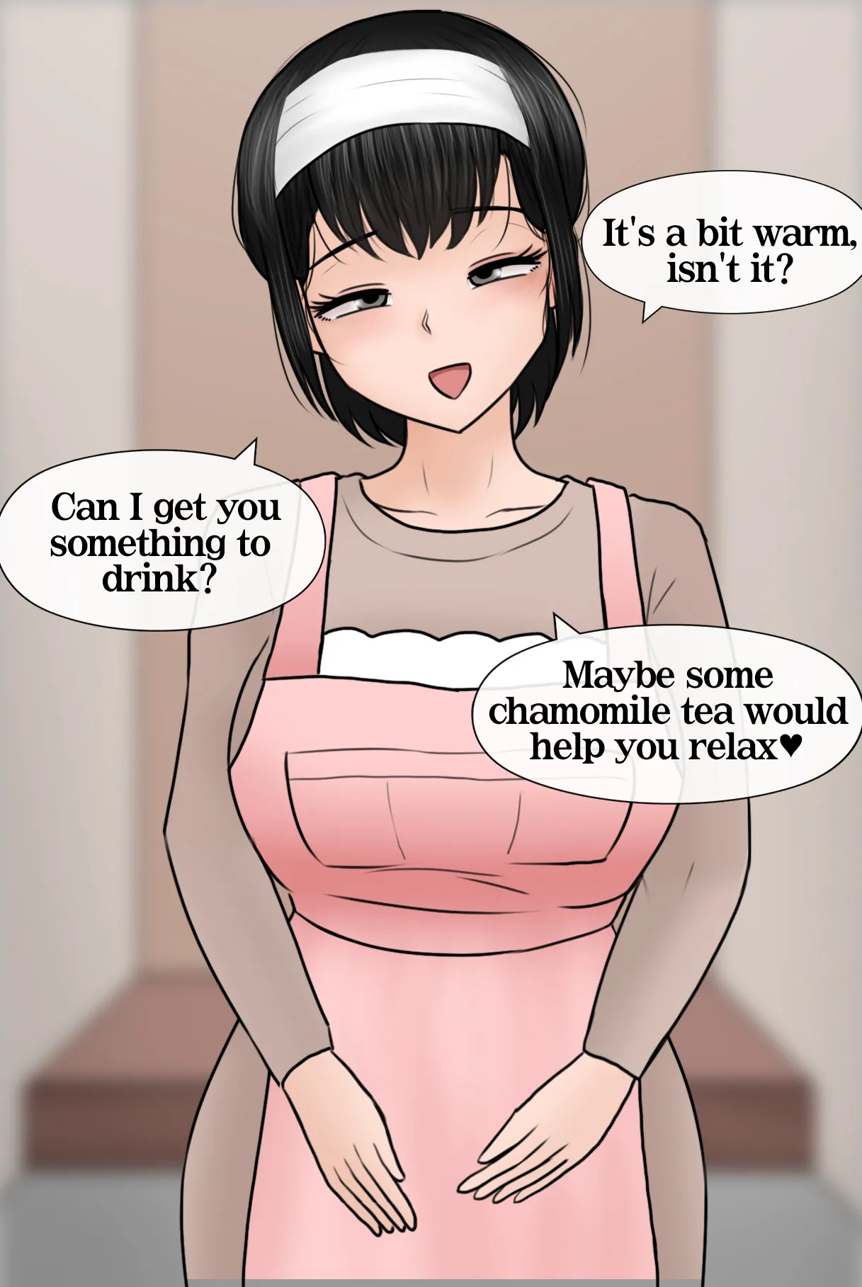 존댓말 하는 아내가 밤에는 너무 맵다 My polite wife is way too spicy at night page 6 full