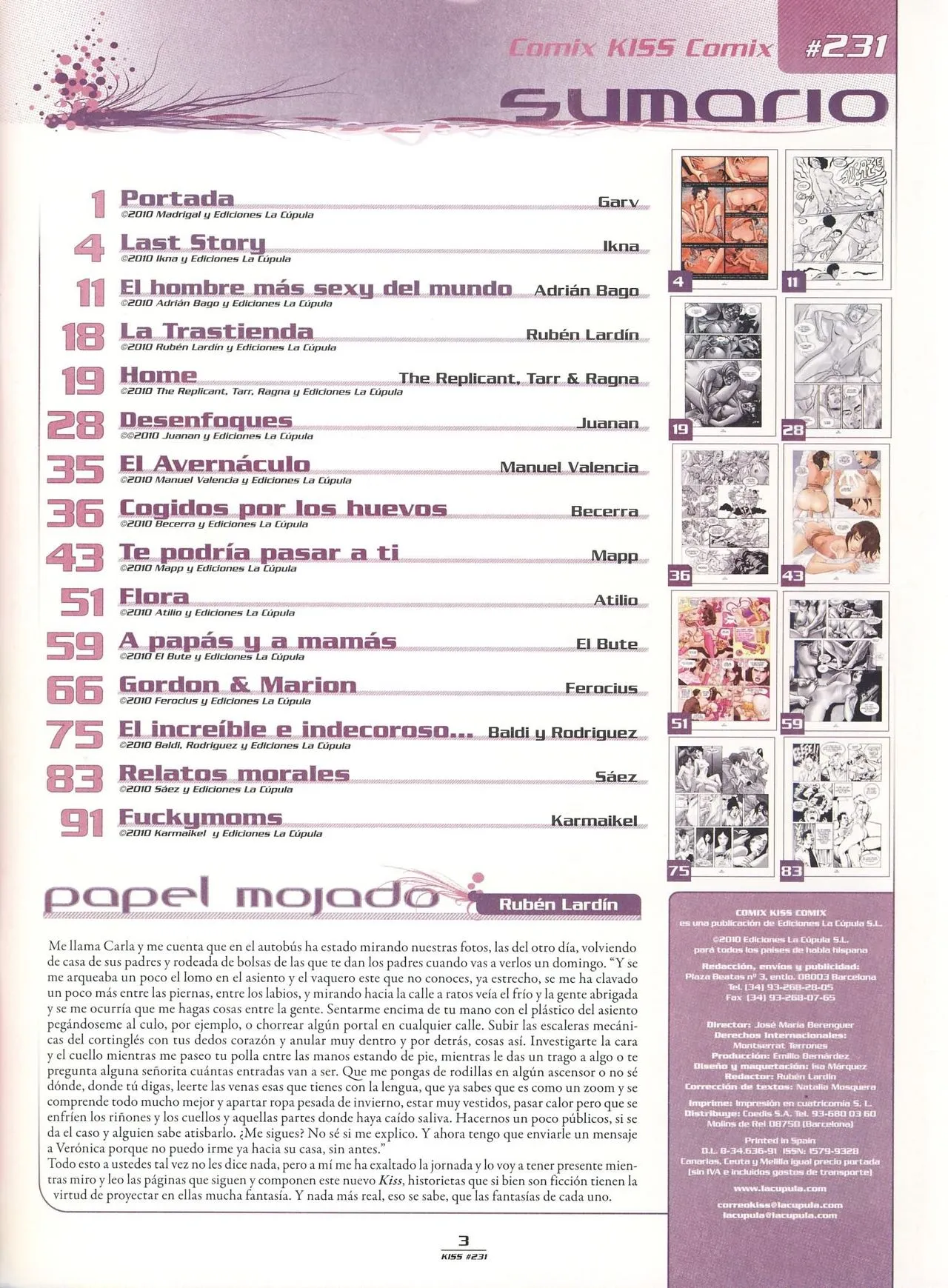 Kiss Comix #231 page 2 full