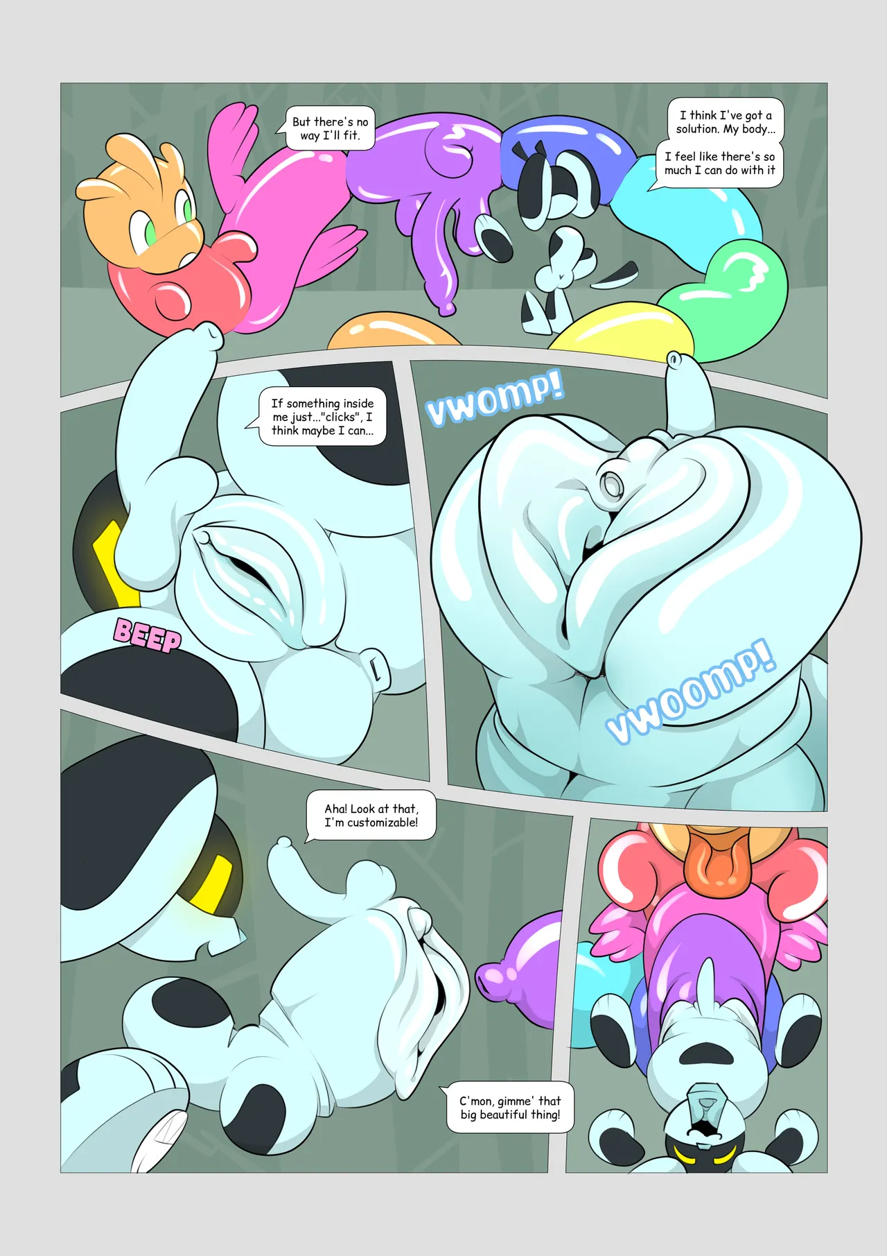 Juxy World Chapter 3 - NanoDog and Mawg page 5 full