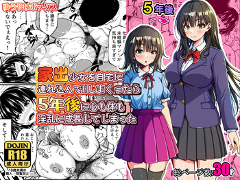 Iede Shōjo o Jitaku ni Tsurekonde Ecchi Shimakuttara Go-nen-go ni Kokoro mo Karada mo Inran ni Seichō Shite Shimatta cover