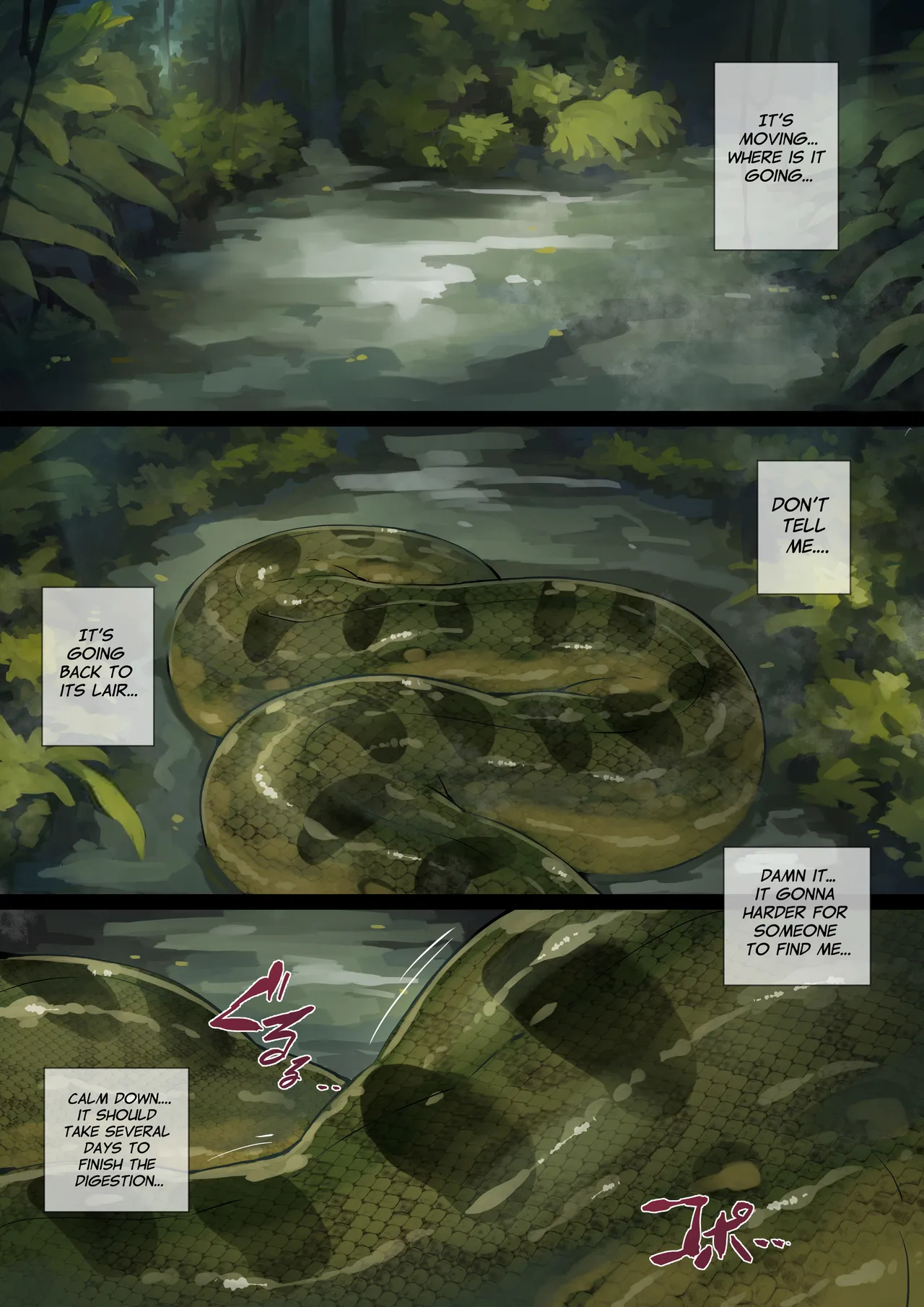 Hell Of Swallowed page 1 full