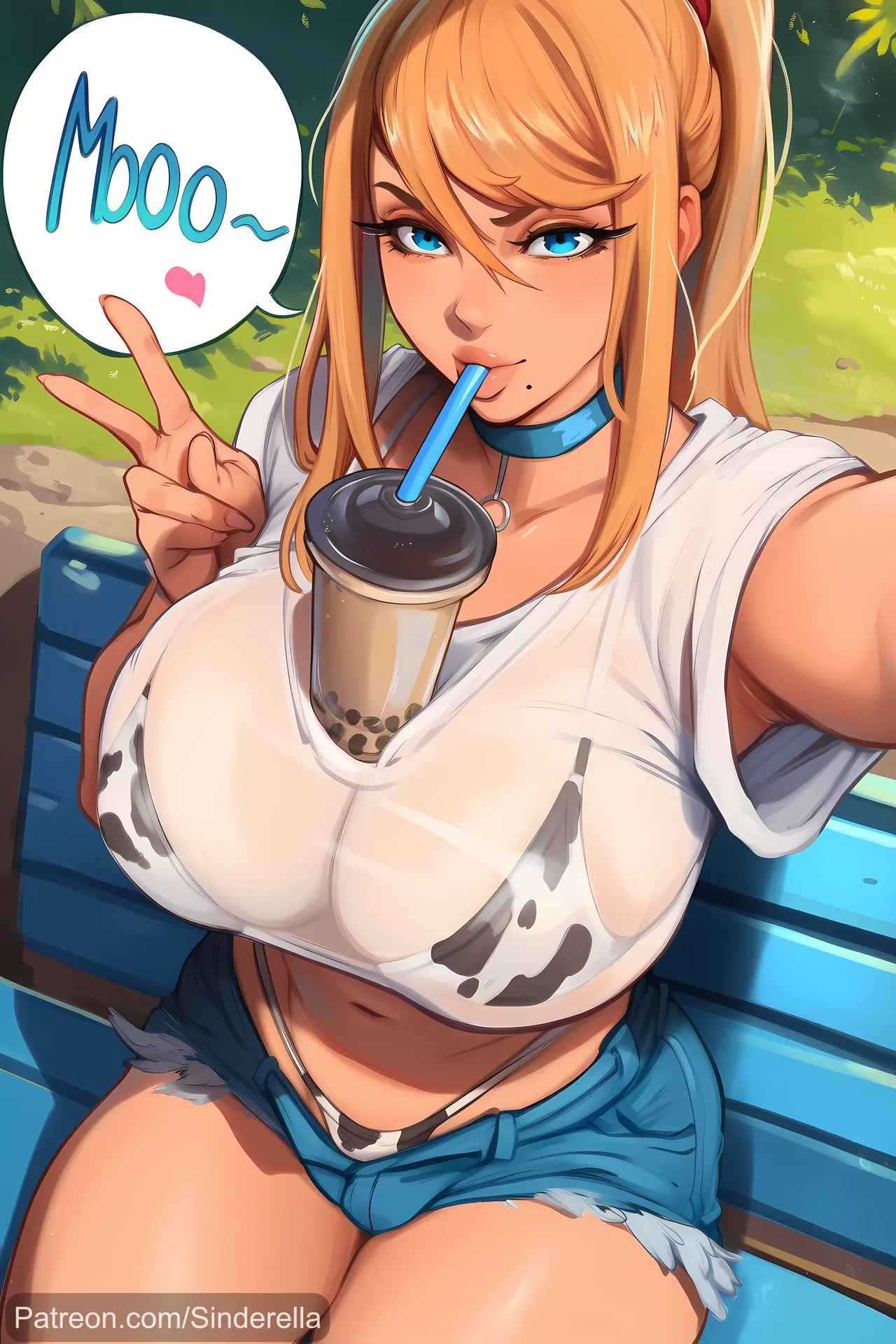 HUCOW SAMUS MILKING SESSION~ page 4 full