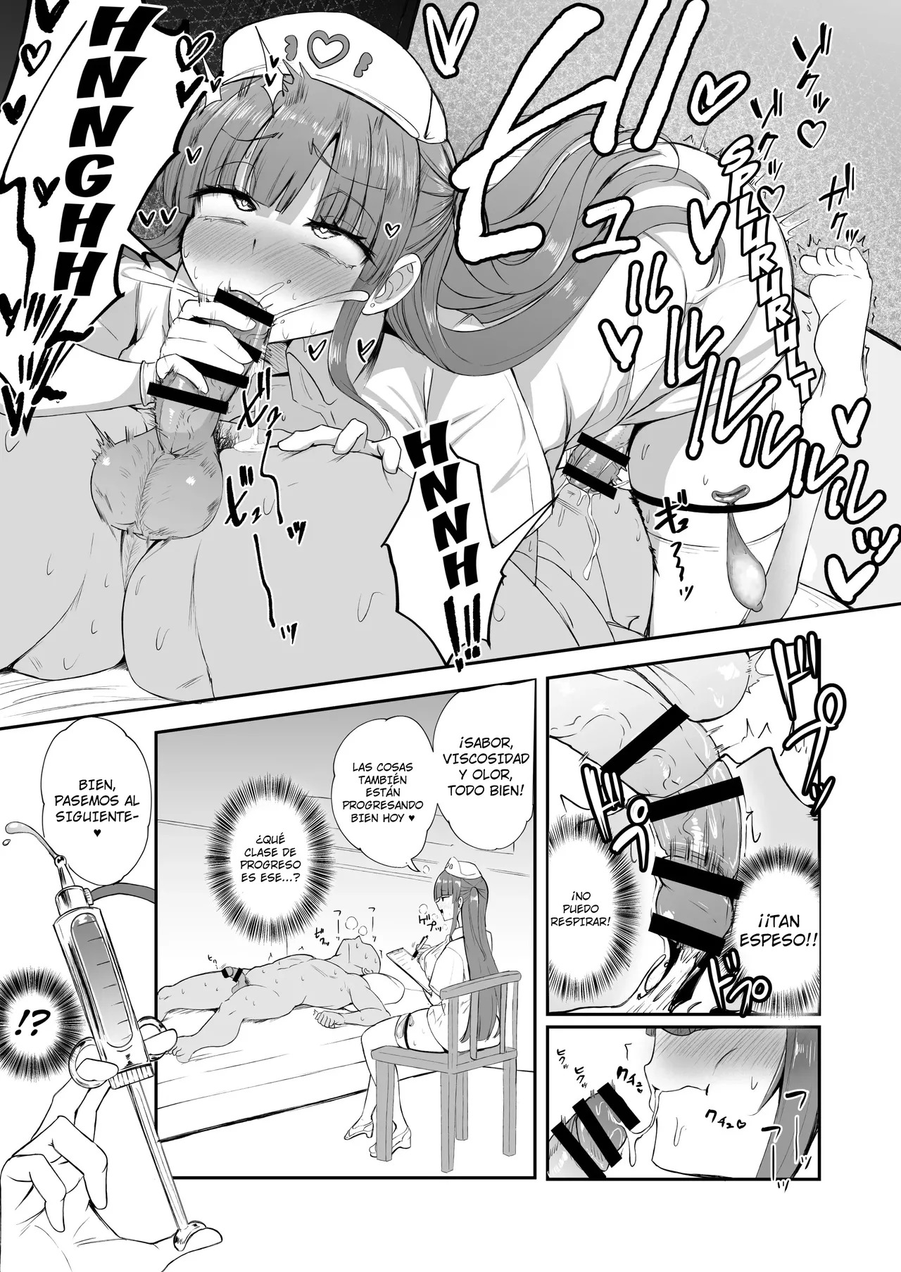 Futanari Nurse Rinoko-chan no Junkai Chin Satsu｜Ronda de Inspección de Rinoko-chan, la Enfermera Futanari page 6 full