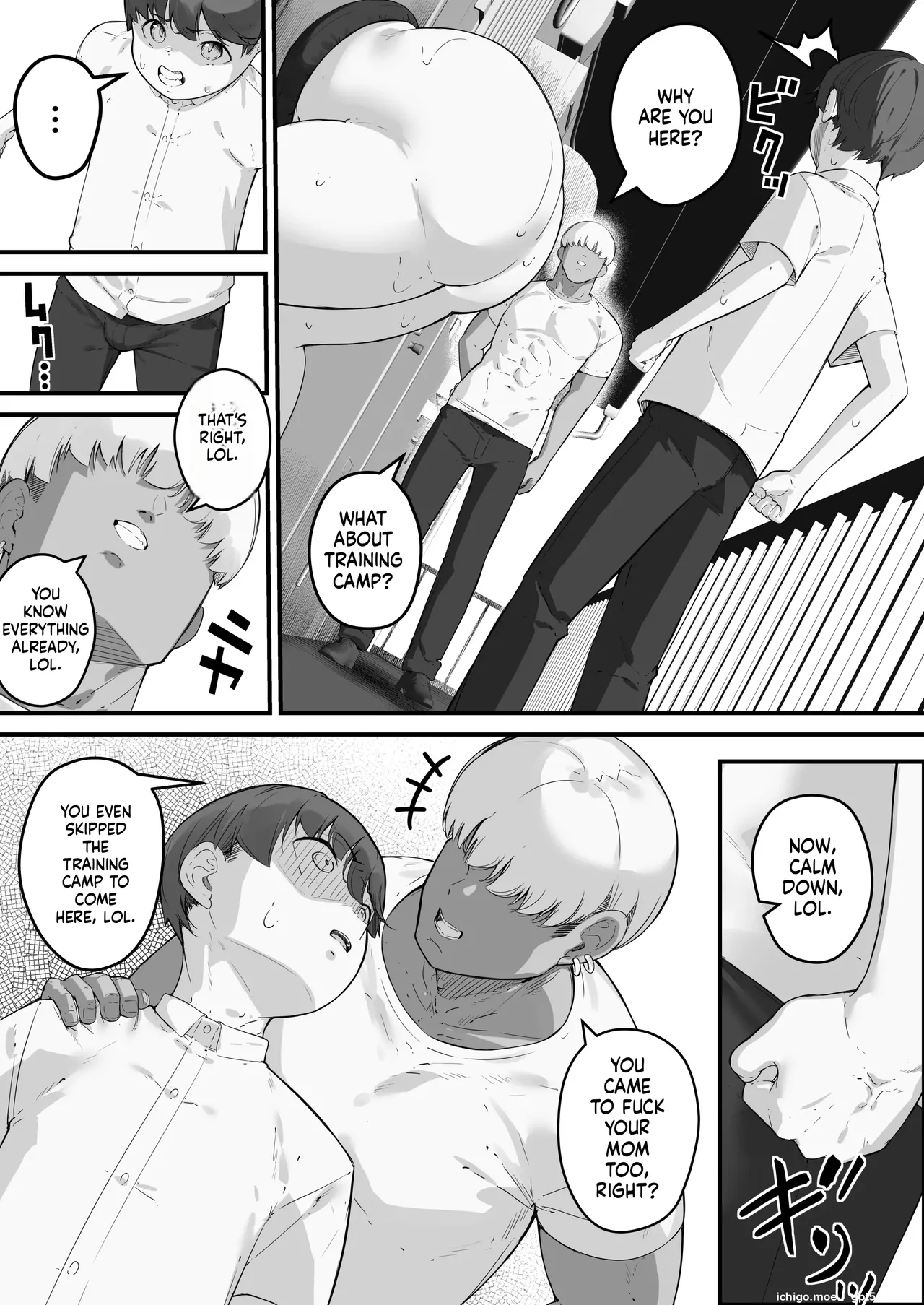 kutibue - Chara Otoko ni Netorareru Tare Deka Nagachichi Kaa-san 3 - . page 4 full
