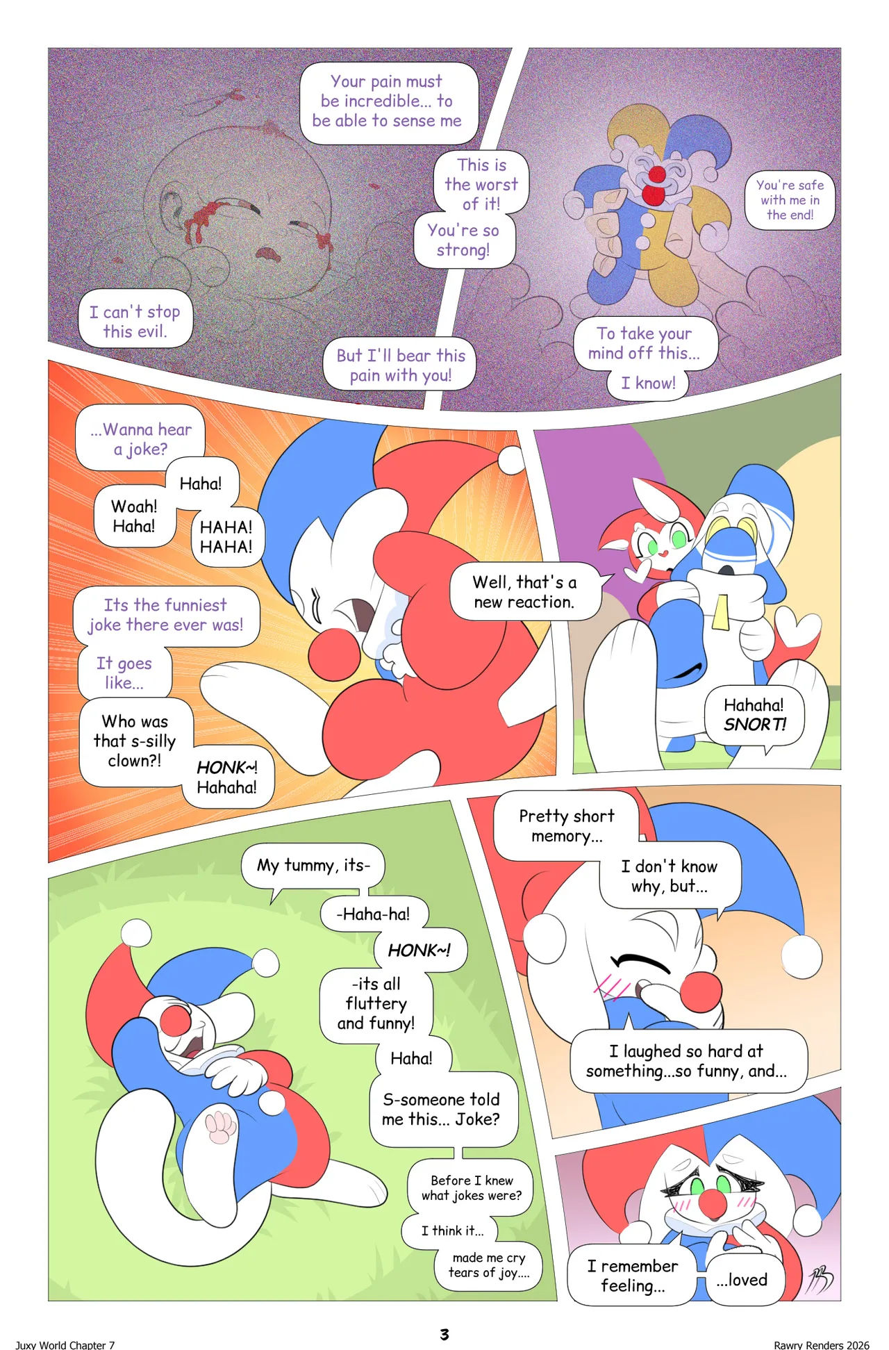 Juxy World: Chapter 7 - Balloons and Memories! page 2 full