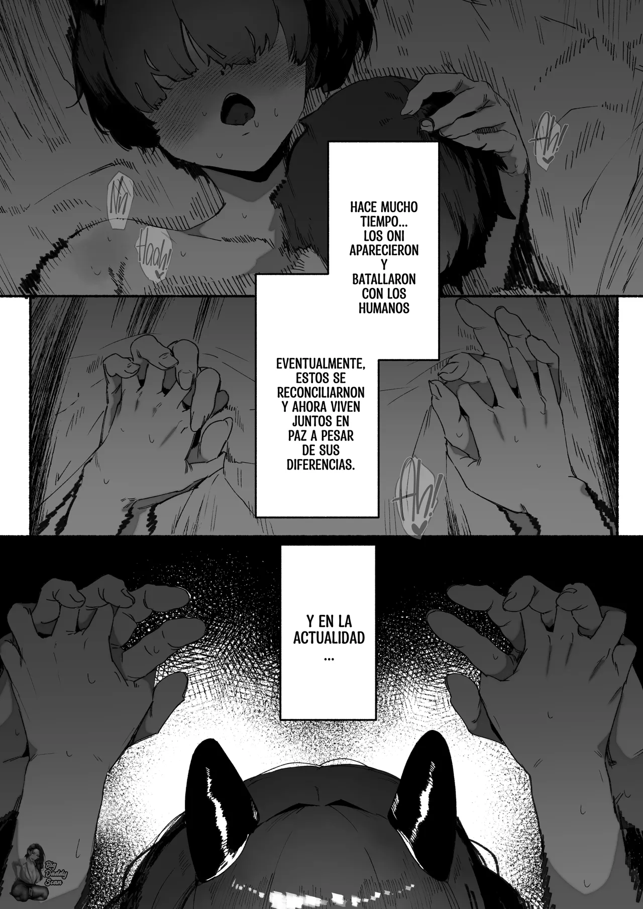 Oni no Ko Ochita｜Caída De La Oni page 2 full