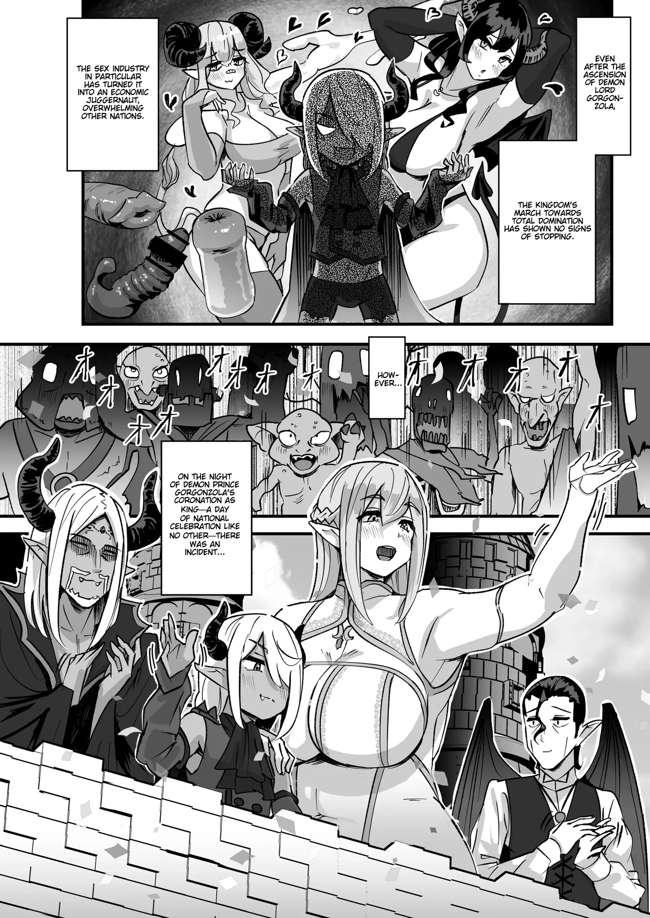 Kusozako Sourou Maou wa Chouchoushin no Mucchimuchi Dekashiri Majo ni mo Makeppanashi | The Bratty, Quick-Shot Demon Lord Just Can't Win Against This Super Tall Dumptruck Witch Either! page 3 full