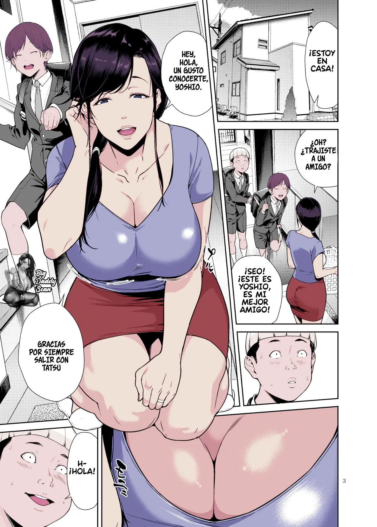 Tomodachi no Onna｜La Madre De Mi Mejor Amigo page 2 full