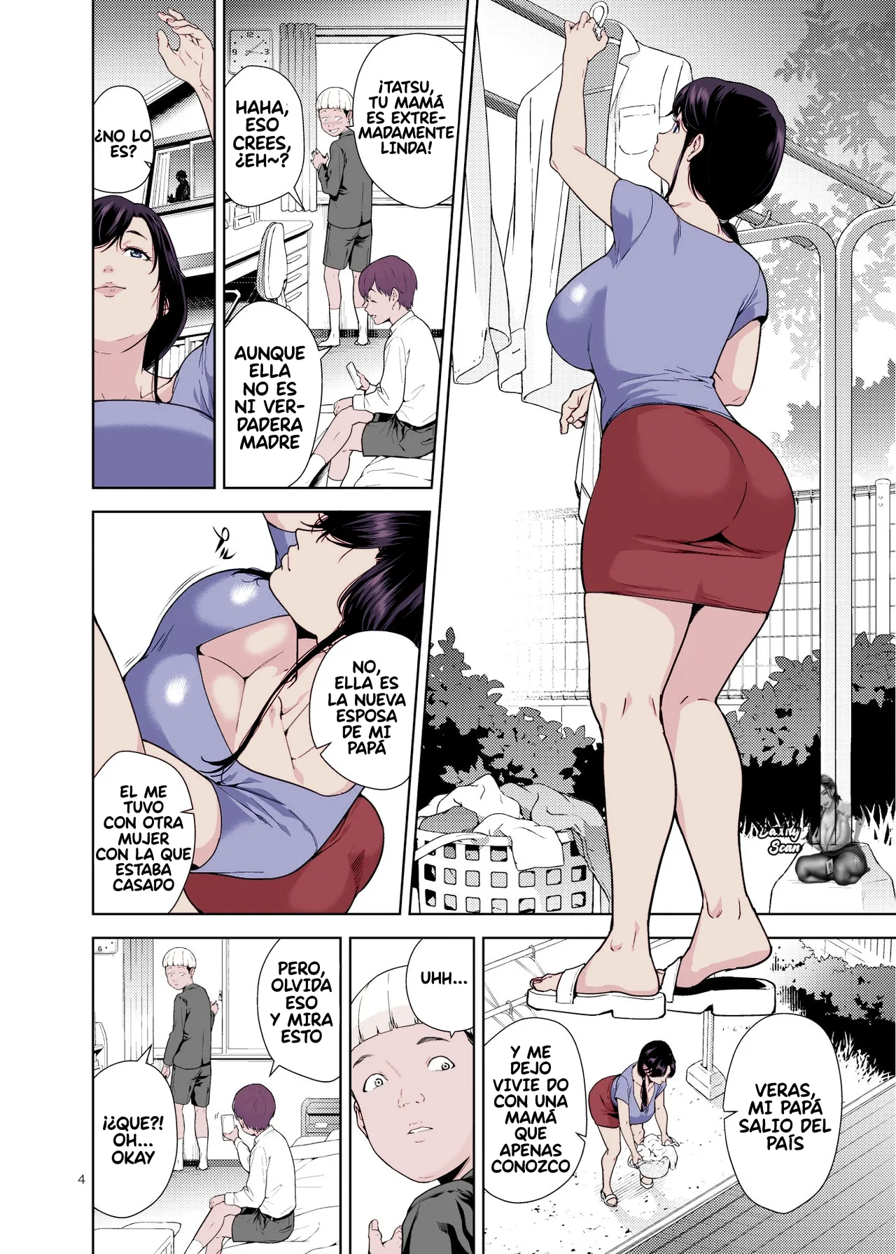 Tomodachi no Onna｜La Madre De Mi Mejor Amigo page 3 full