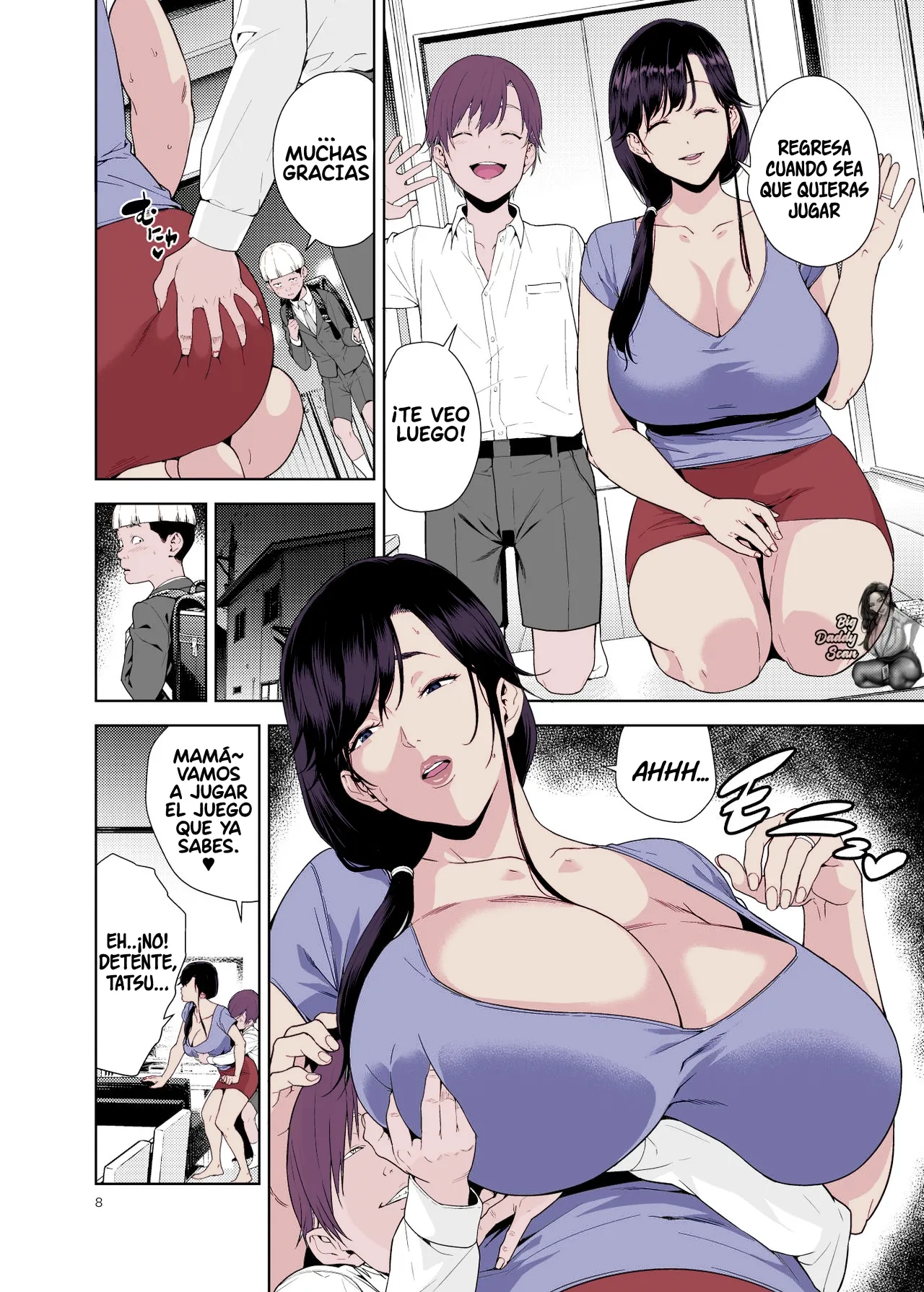 Tomodachi no Onna｜La Madre De Mi Mejor Amigo page 7 full