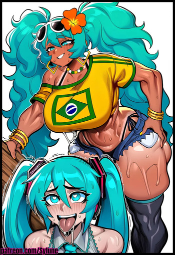 Hatsune Miku X Futa Brazilian Miku cover
