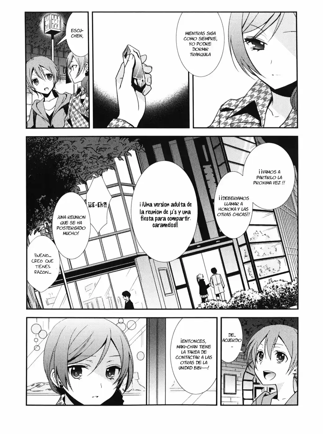 Crystal Sugar and Machine Gun  by EERR and Ooshima Tomo Love Live! Doujin page 4 full