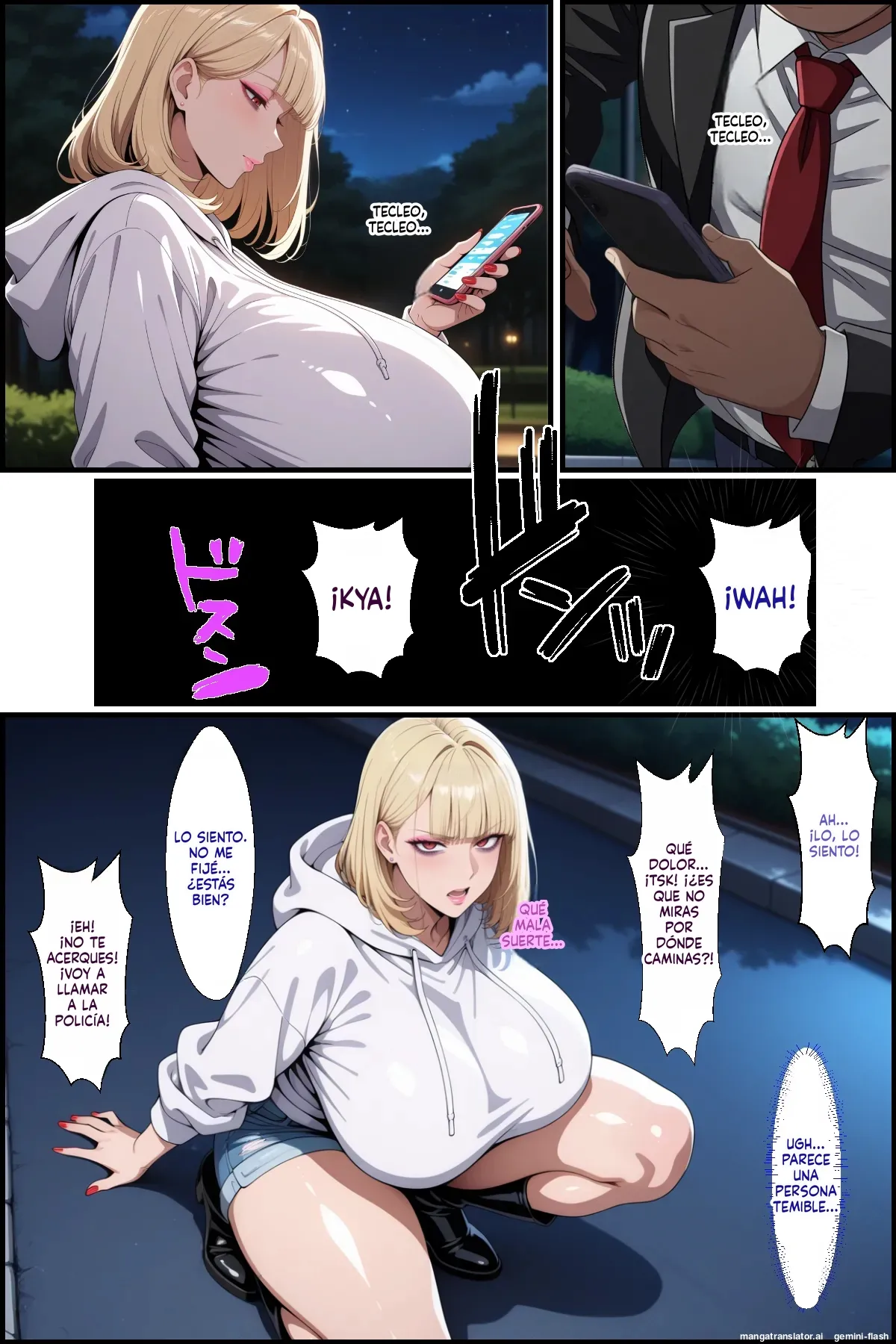 Kyonyuu oyako toreningupuran! Hisuterikkuna josei joushi page 3 full