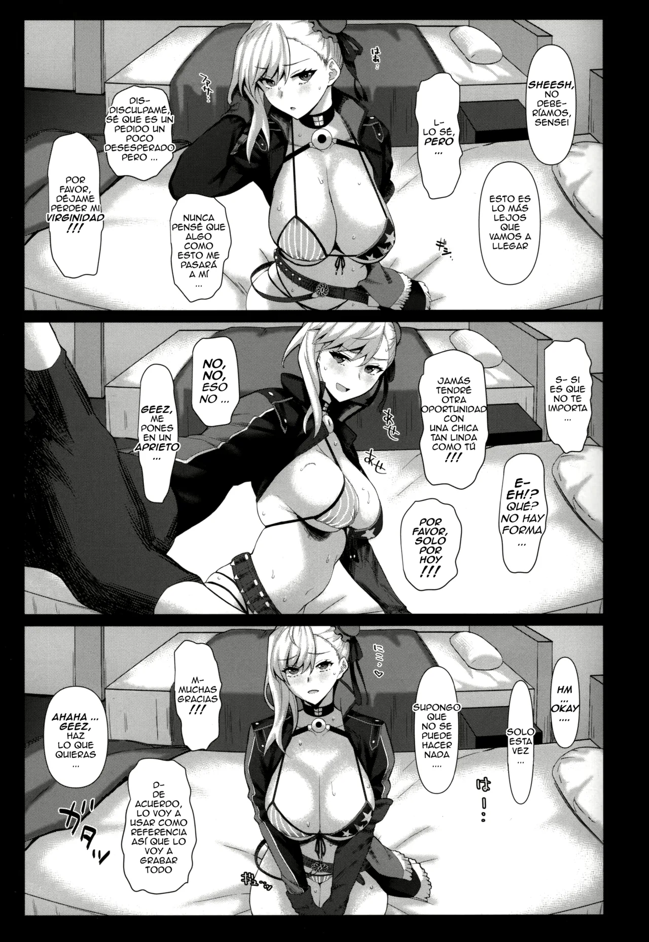 Mizugi Musashi-chan Layer Off-Pako Kosatsu page 6 full