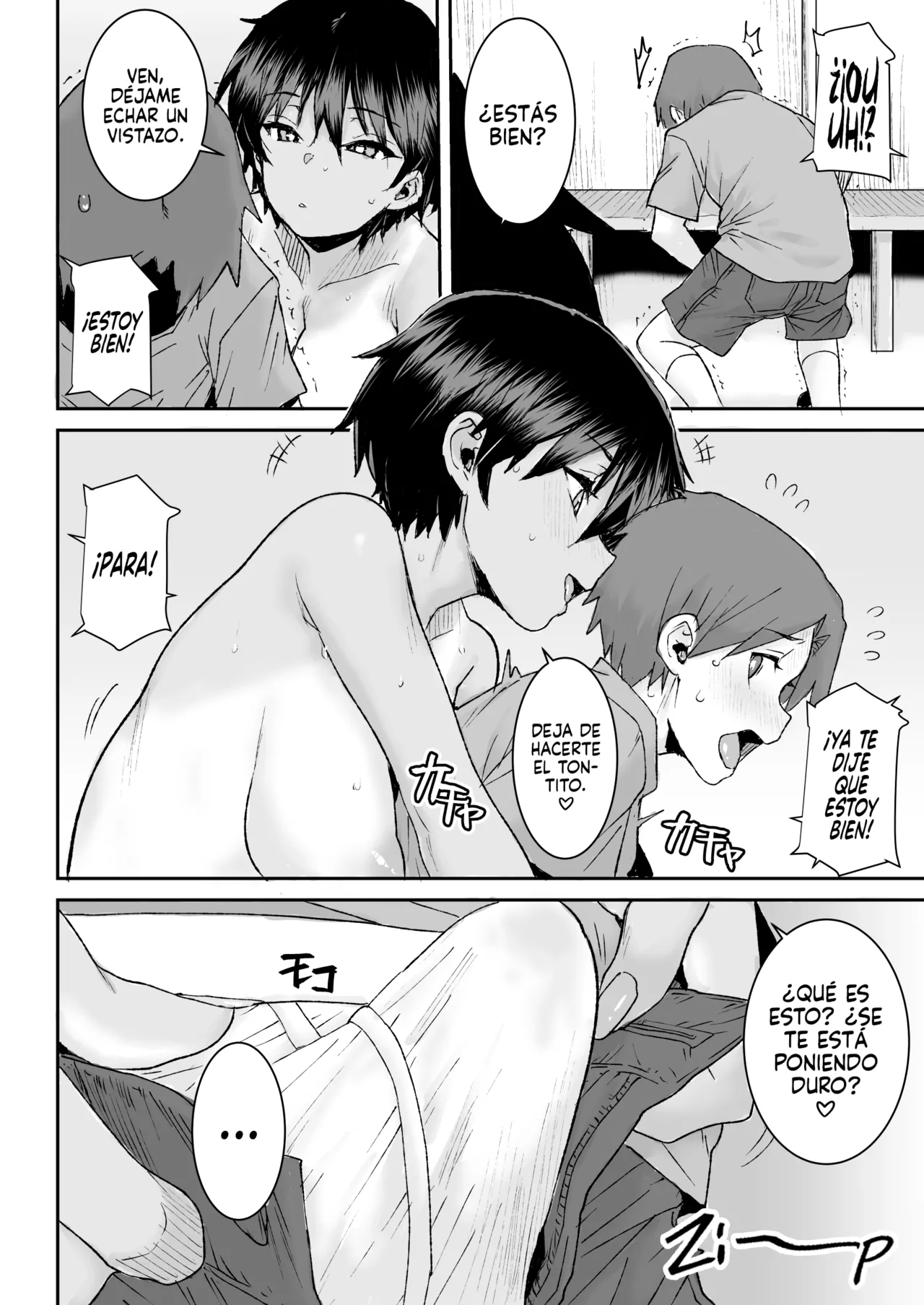 Mukuchi de Ki no Tsuyoi Boyish na Onee-chan de Boku wa Doutei o Sotsugyou shimashita | Cómo Perdí mi Virginidad ante una Tranquila y Enérgica Tomboy Mayor page 9 full