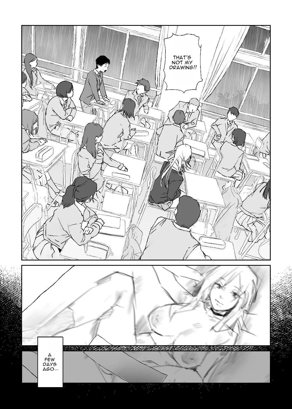 A Secret Sketch Session with My Favorite Gyaru page 4 full