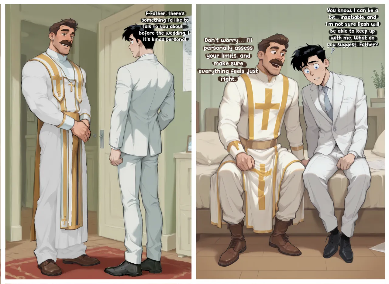 The Priest's Special Wedding Blessing page 2 full