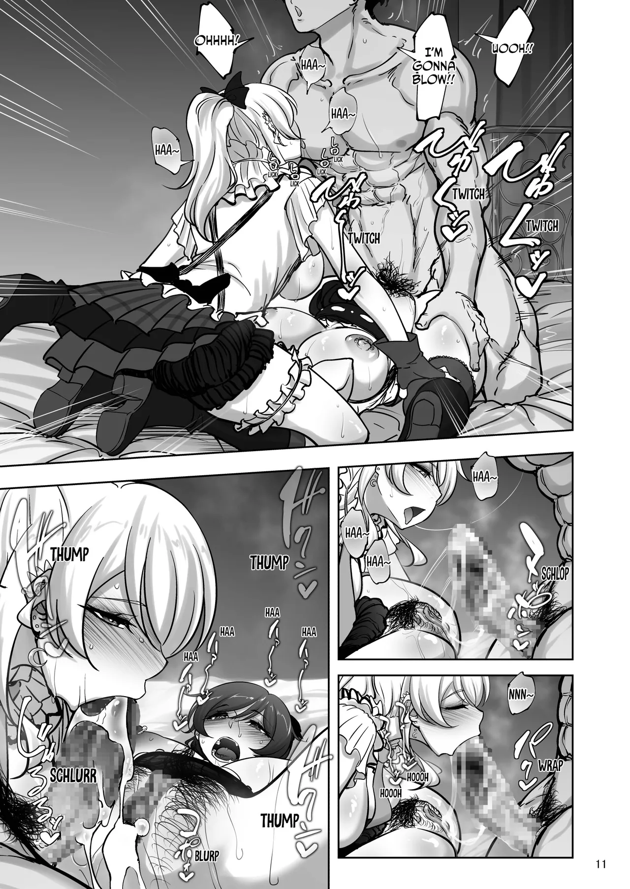 Eri to Nozomi no Joujiroku - THE SEX RECORDS OF ERI AND NOZOMI 5 page 10 full