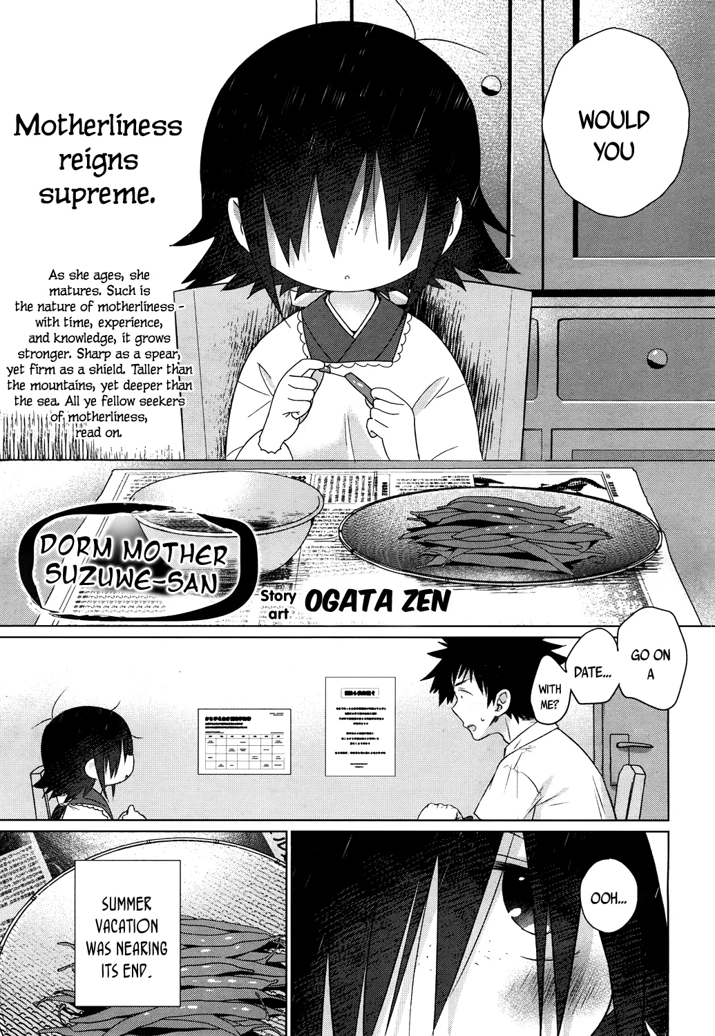 Suzuwe-san wa Ryoubo 2   Published in Towako San Translated by Bigk40K CapableScoutMan page 1 full
